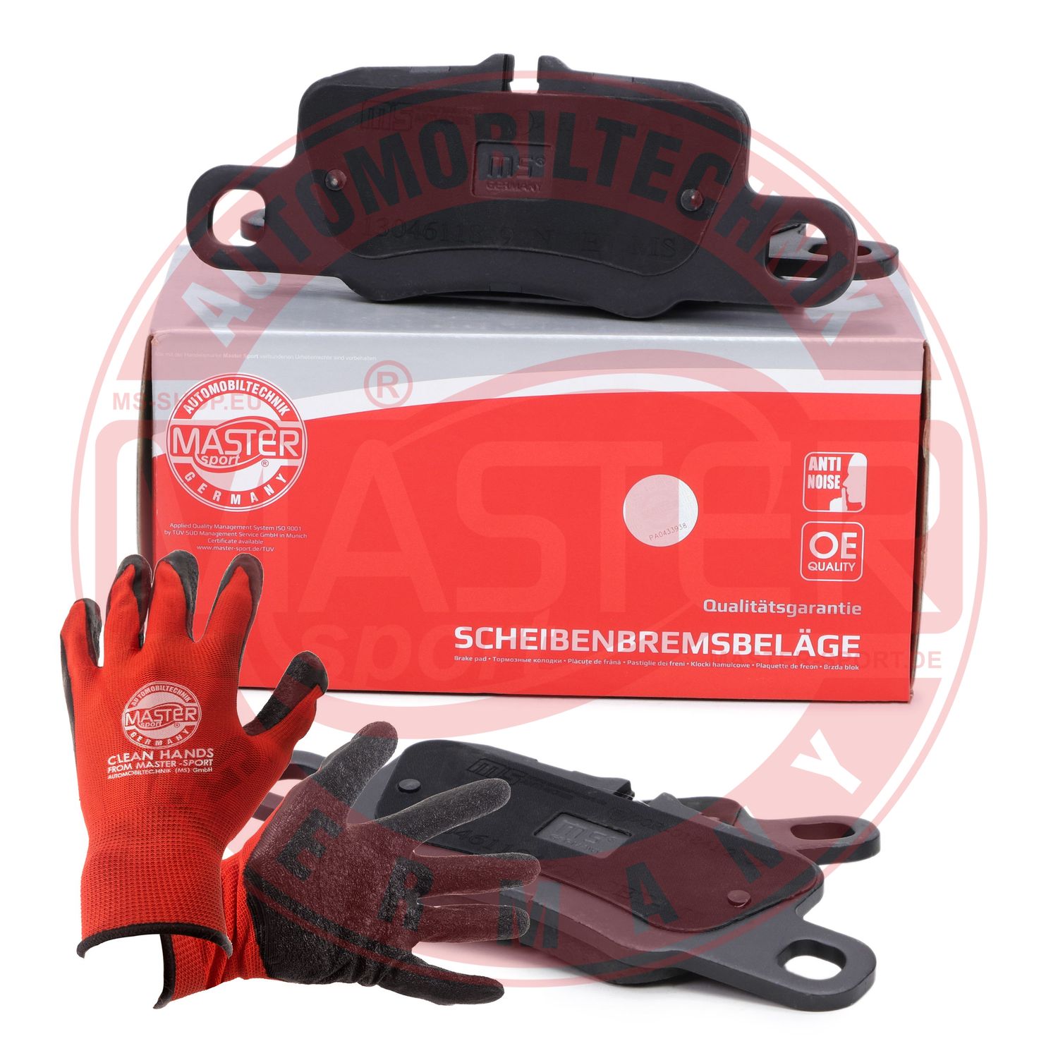 Placute frana MASTERSPORT GERMANY 13046118492N-SET-MSP