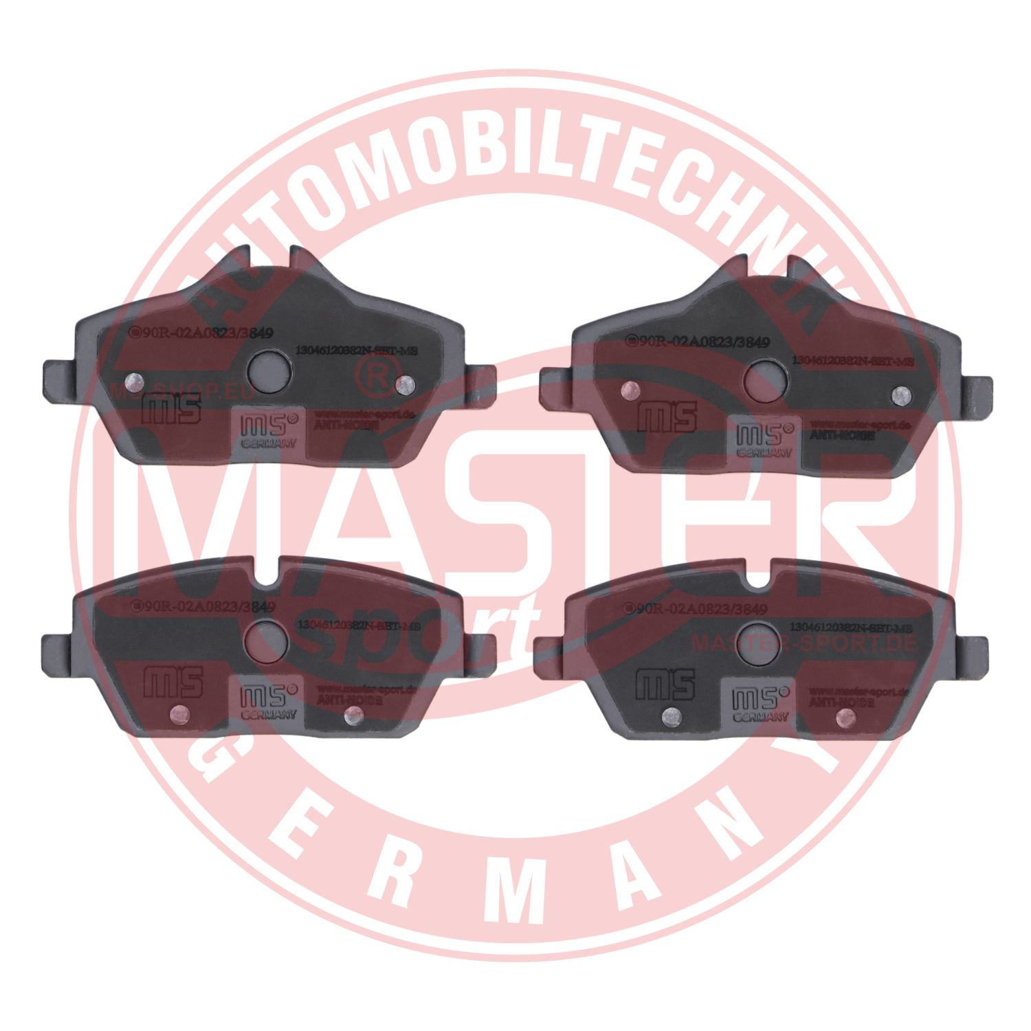 Placute frana MASTERSPORT GERMANY 13046120382N-SET-MS