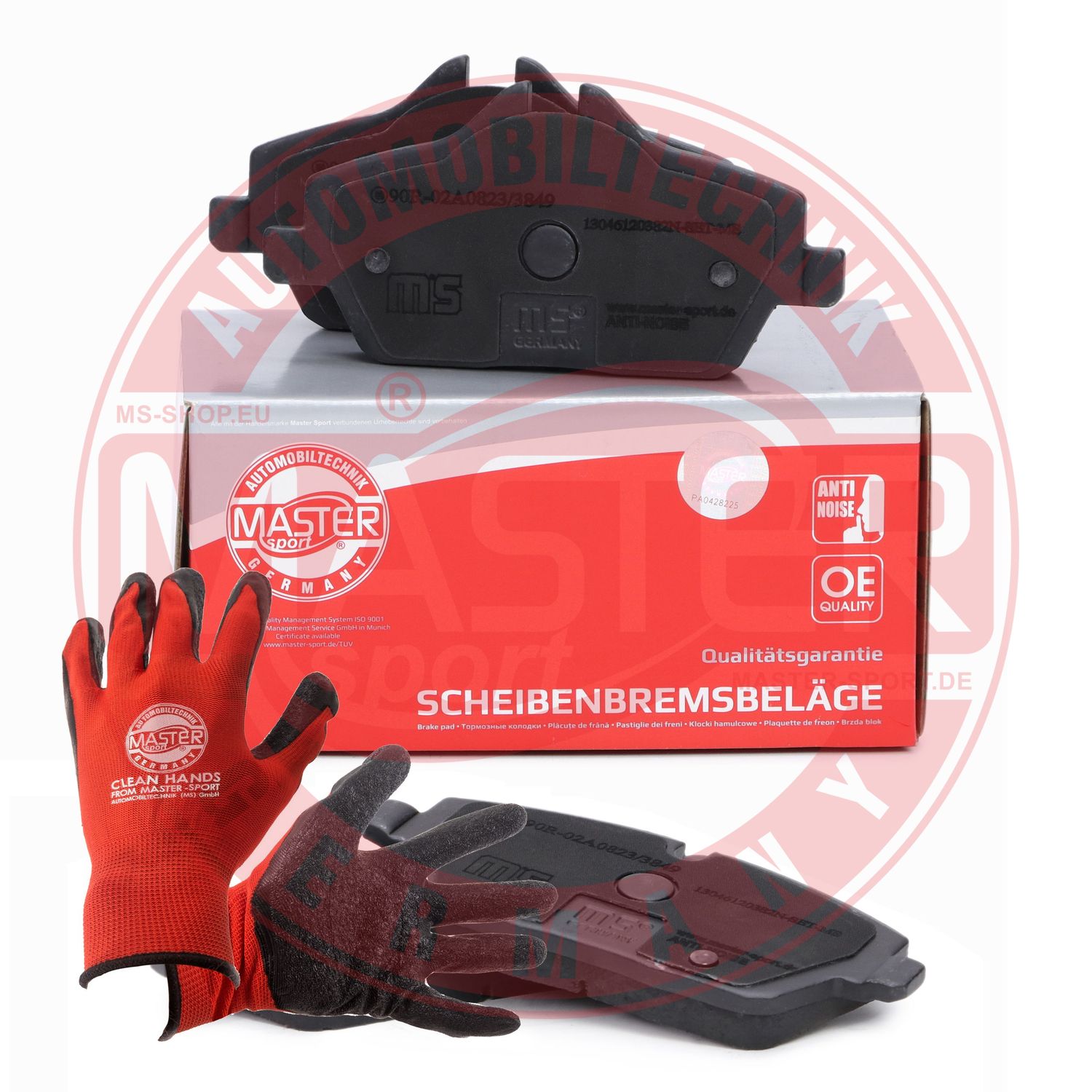 Placute frana MASTERSPORT GERMANY 13046120382N-SET-MSP