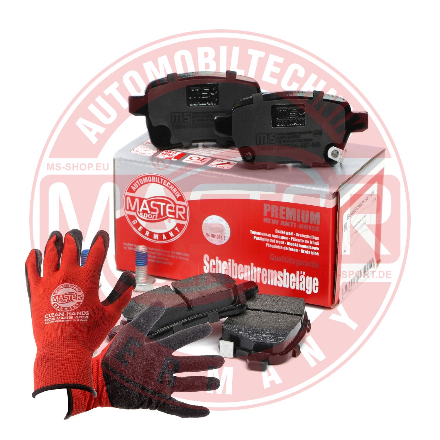 Placute frana MASTERSPORT GERMANY 13046120932N-SET-MSP