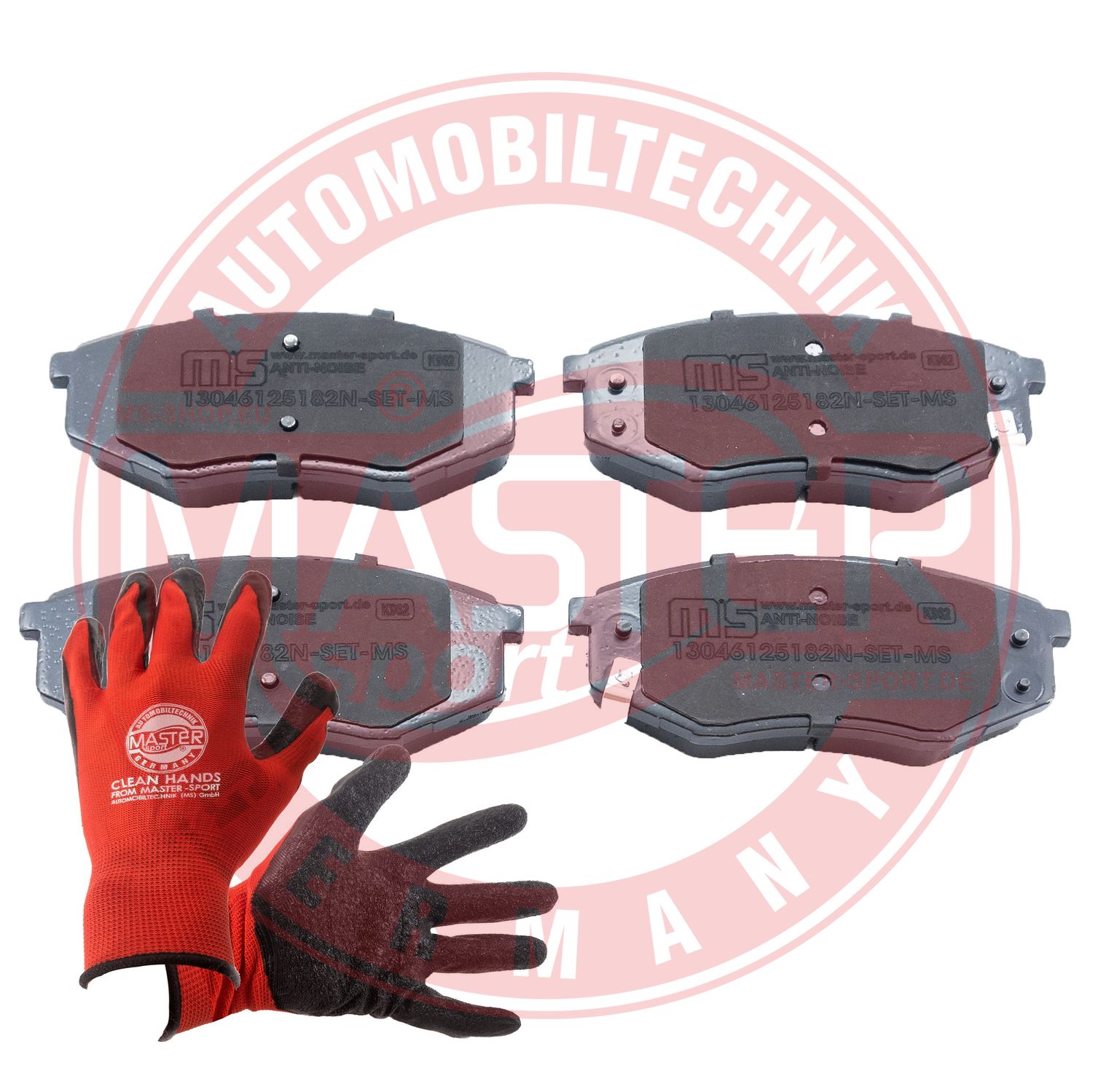Placute frana MASTERSPORT GERMANY 13046125182N-SET-MSP