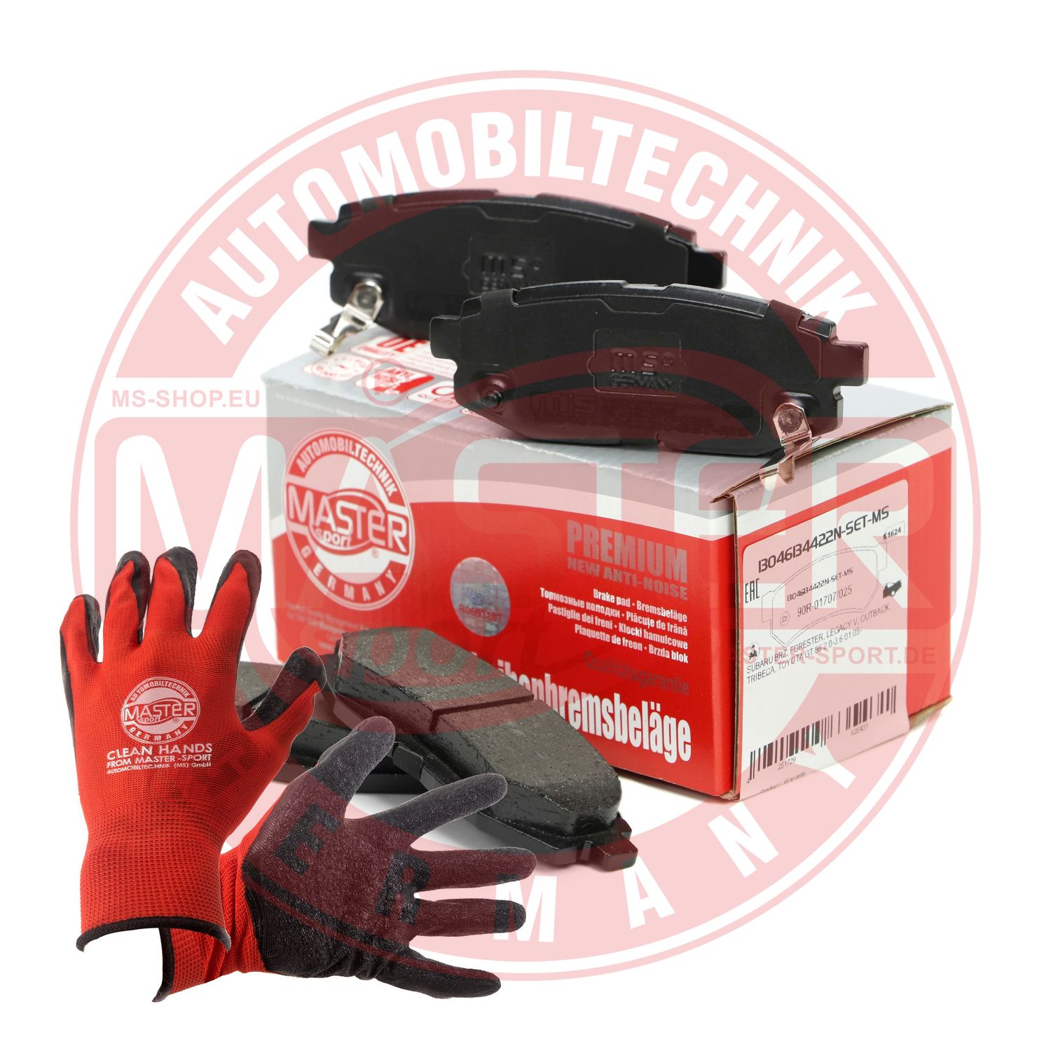 Placute frana MASTERSPORT GERMANY 13046134422N-SET-MSP