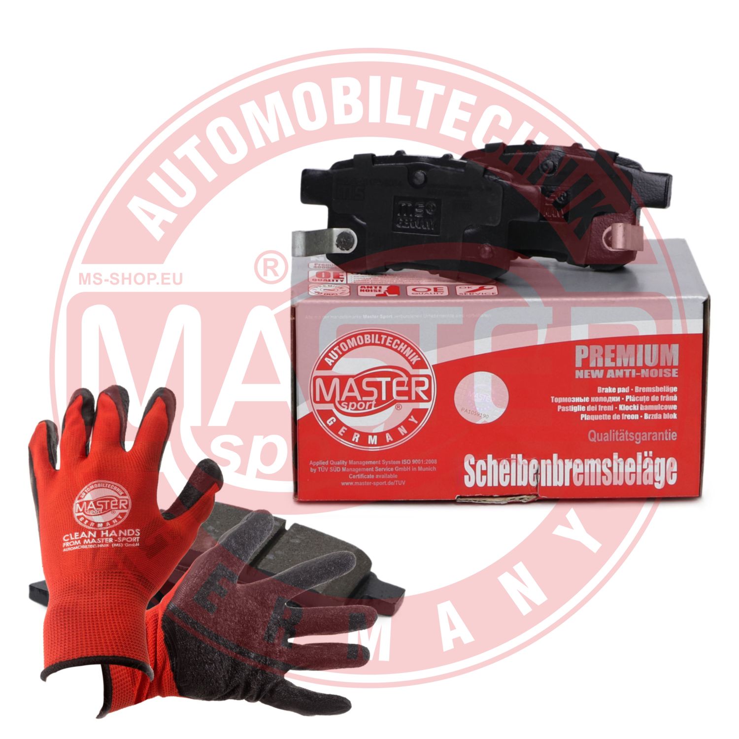 Placute frana MASTERSPORT GERMANY 13046134822N-SET-MSP