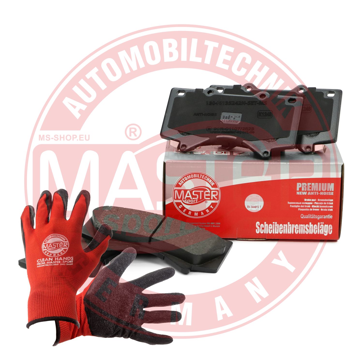 Placute frana MASTERSPORT GERMANY 13046135242N-SET-MSP