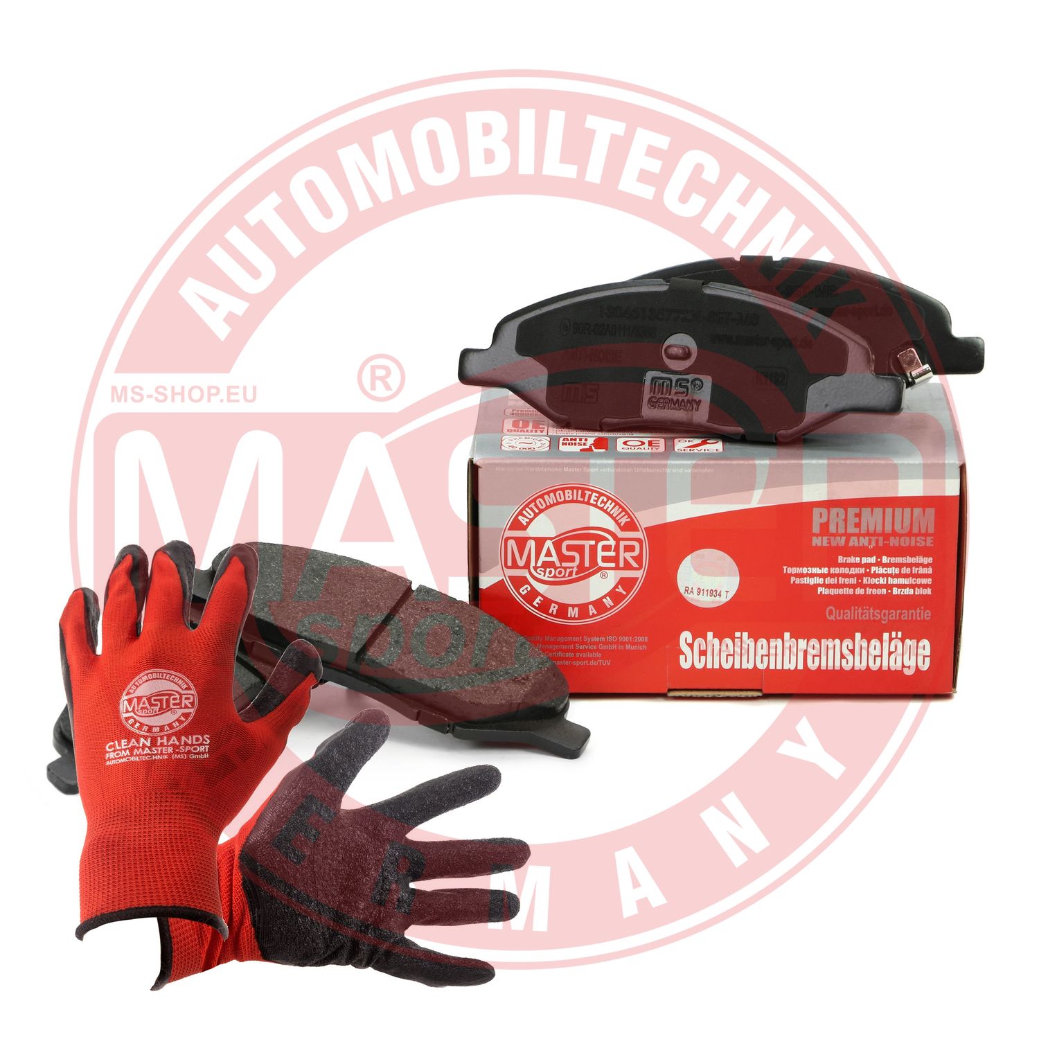 Placute frana MASTERSPORT GERMANY 13046135772N-SET-MSP