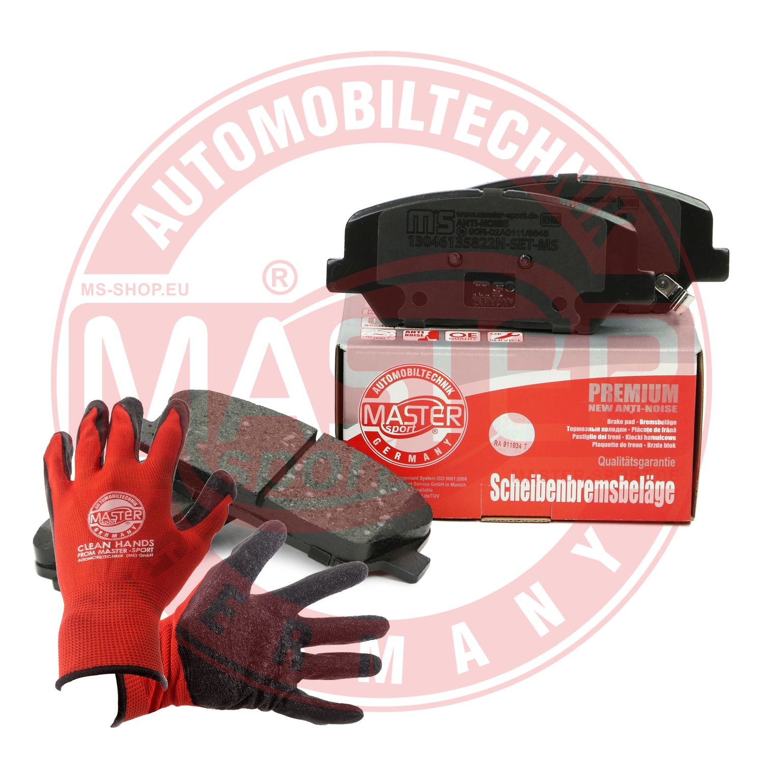 Placute frana MASTERSPORT GERMANY 13046135822N-SET-MSP