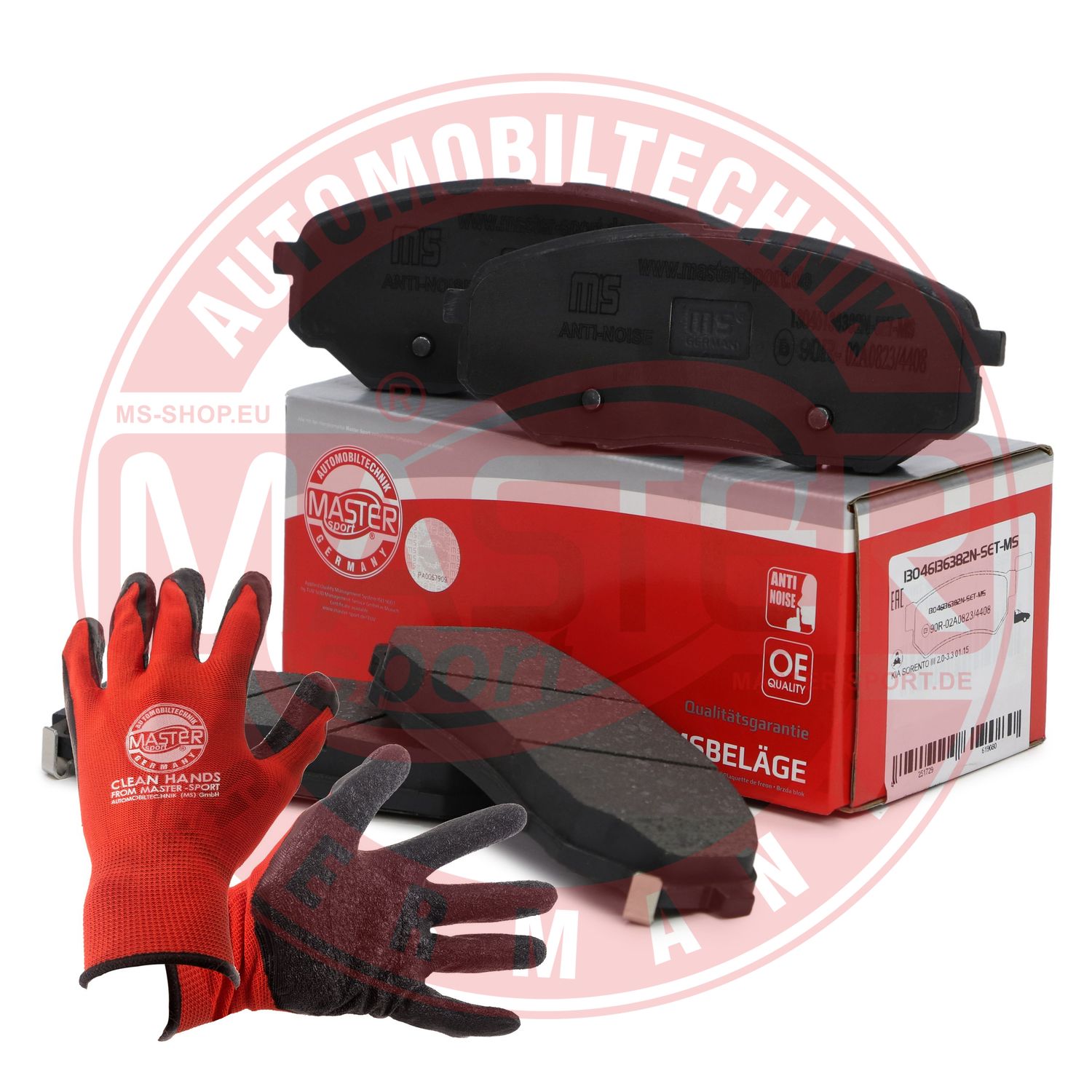Placute frana MASTERSPORT GERMANY 13046136382N-SET-MSP