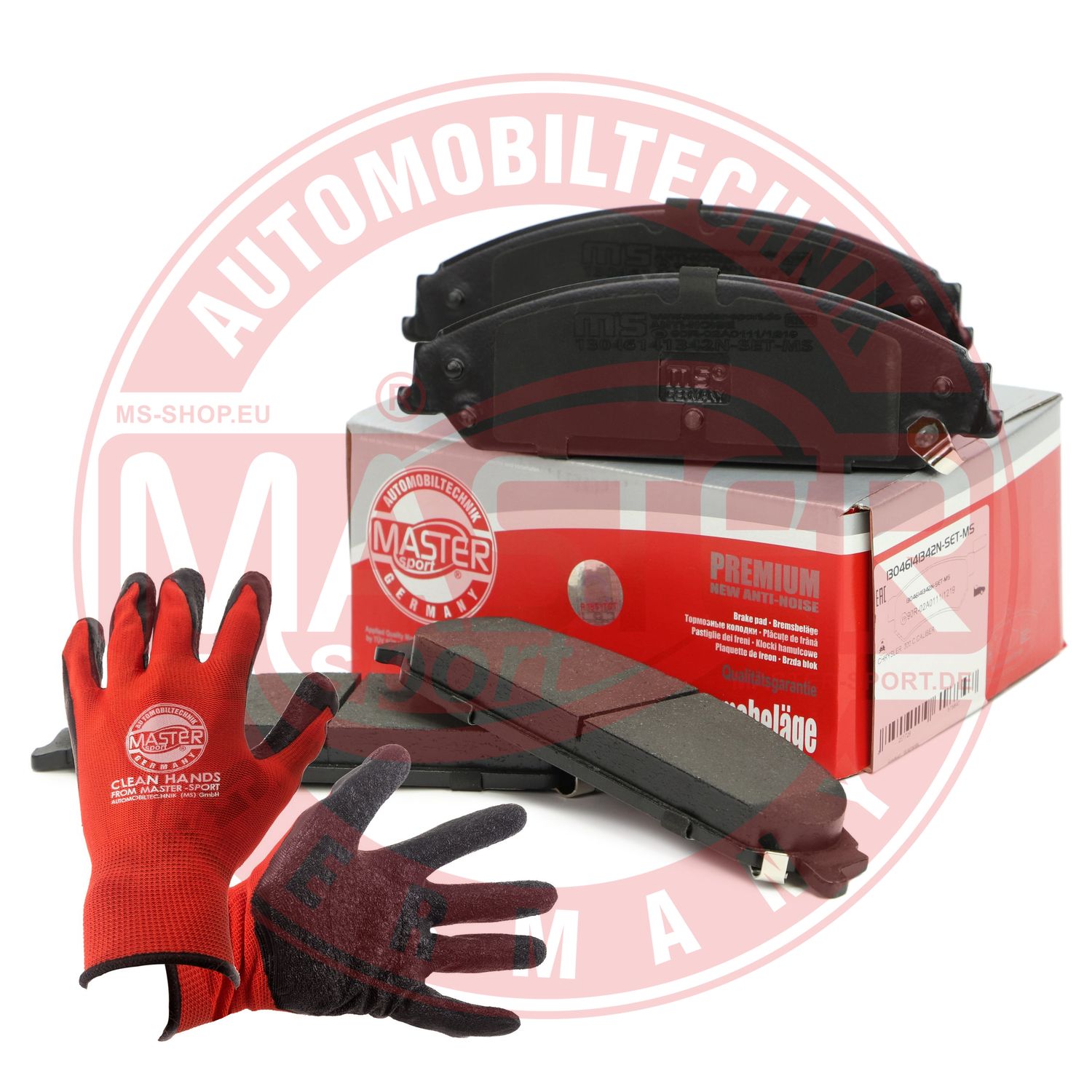 Placute frana MASTERSPORT GERMANY 13046141342N-SET-MSP