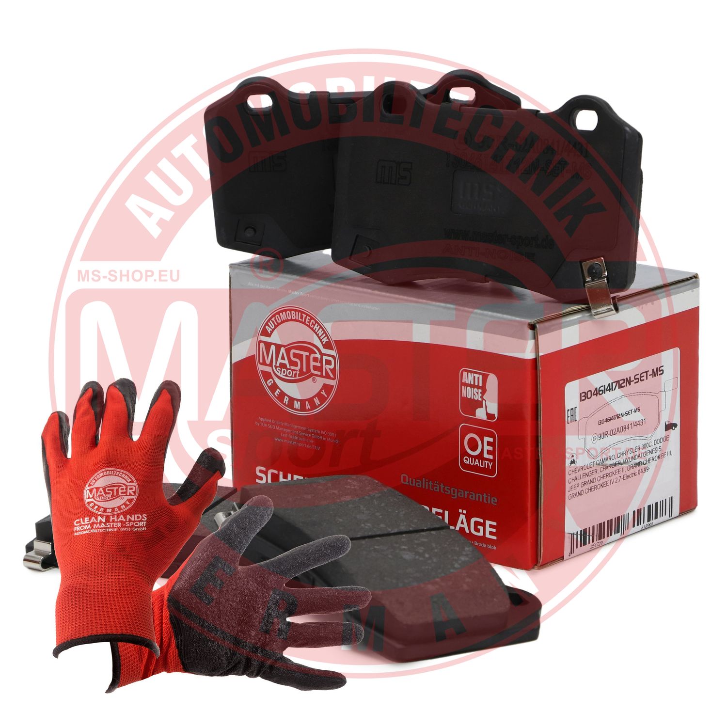 Placute frana MASTERSPORT GERMANY 13046141712N-SET-MSP