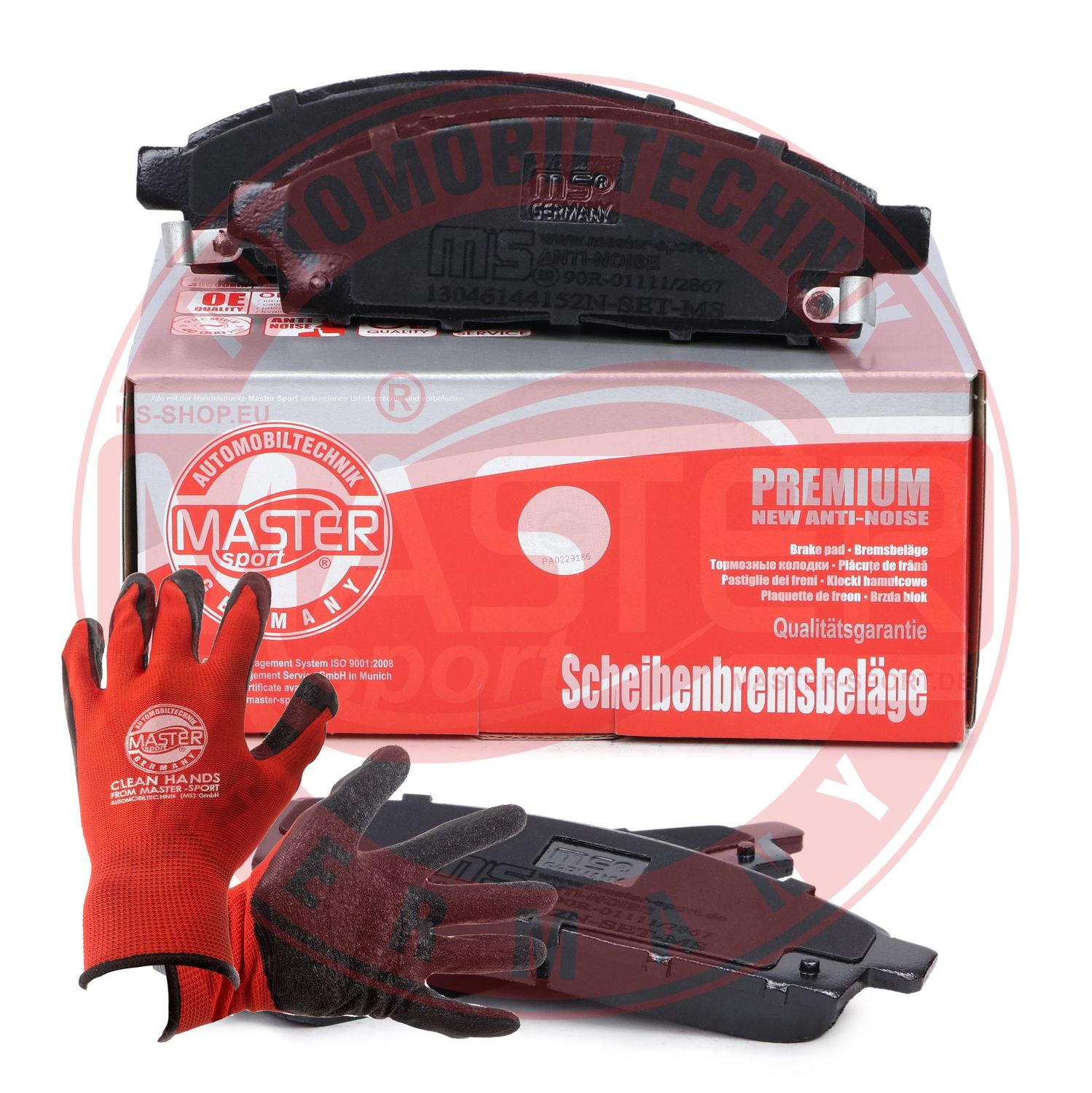 Placute frana MASTERSPORT GERMANY 13046144152N-SET-MSP
