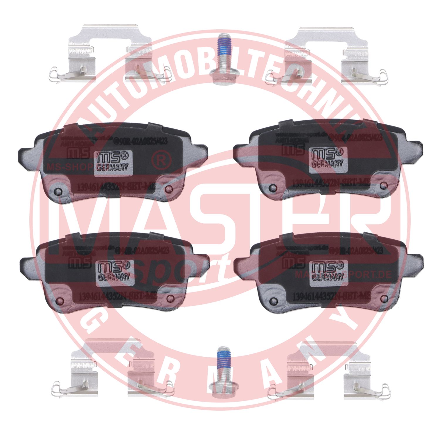 Placute frana MASTERSPORT GERMANY 13046144352N-SET-MS