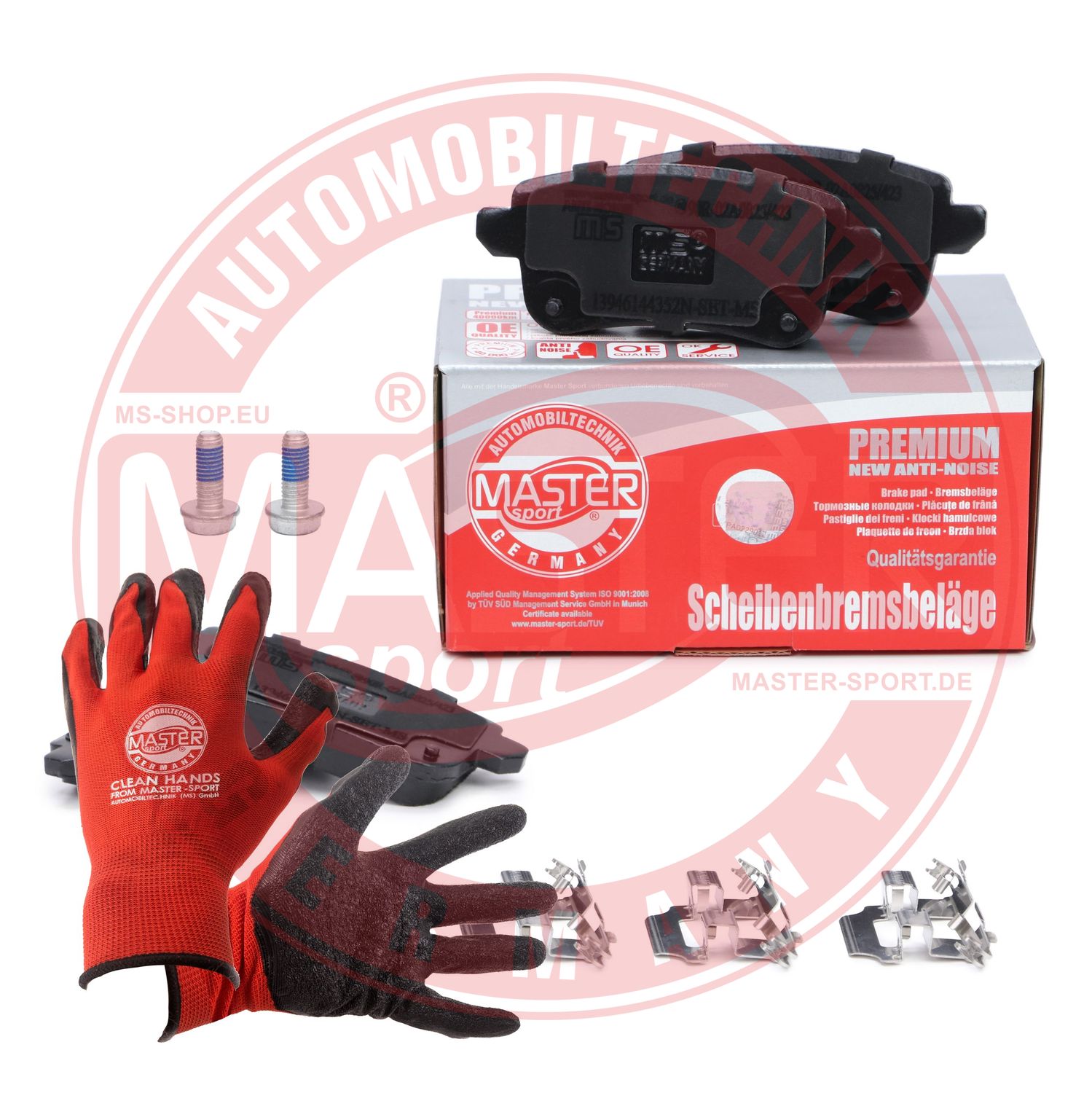 Placute frana MASTERSPORT GERMANY 13046144352N-SET-MSP
