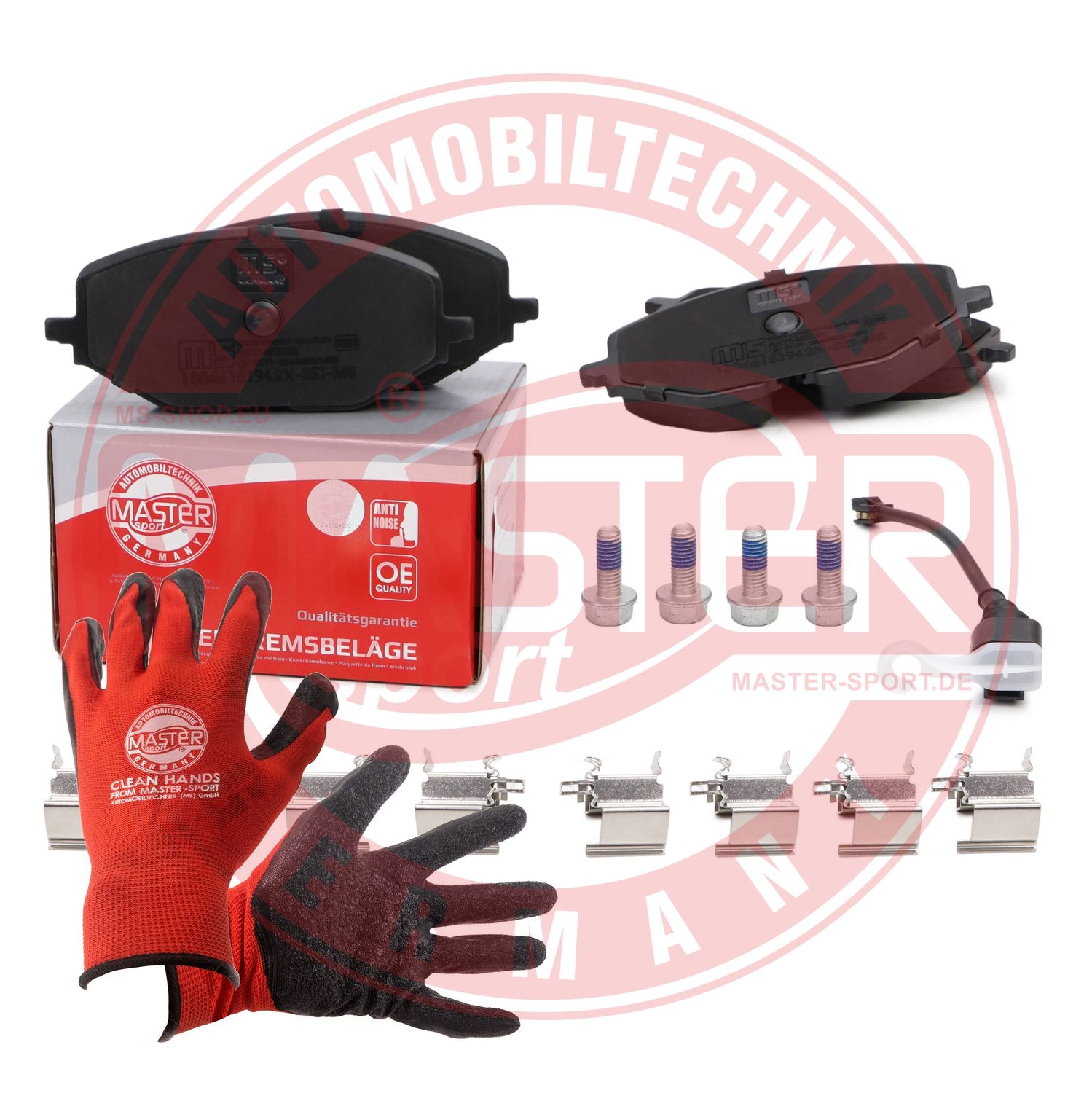 Placute frana MASTERSPORT GERMANY 13046151942N-SET-MSP