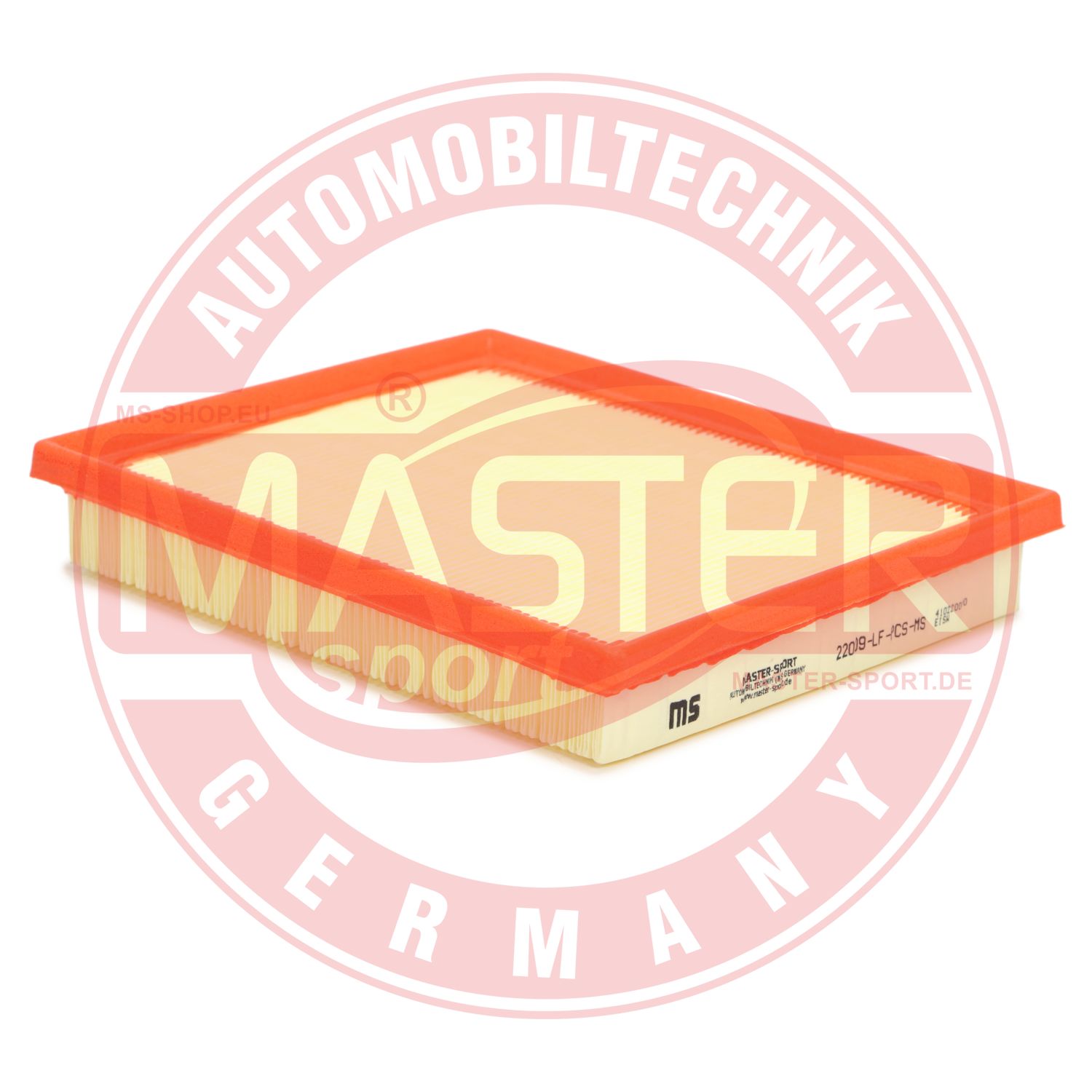 Filtru aer TOYOTA AURIS (_E18_) 1.8 Hybrid (ZWE186_, ZWE186R)  benzina/elector 136 cai MASTERSPORT GERMANY 22009-LF-PCS-MS