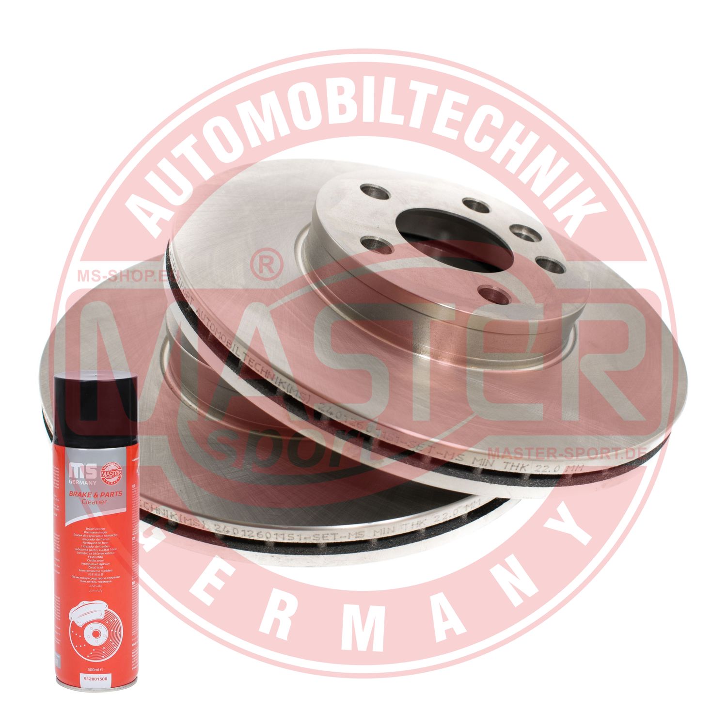Disc frana MASTERSPORT GERMANY 24012601151-SET-MSP