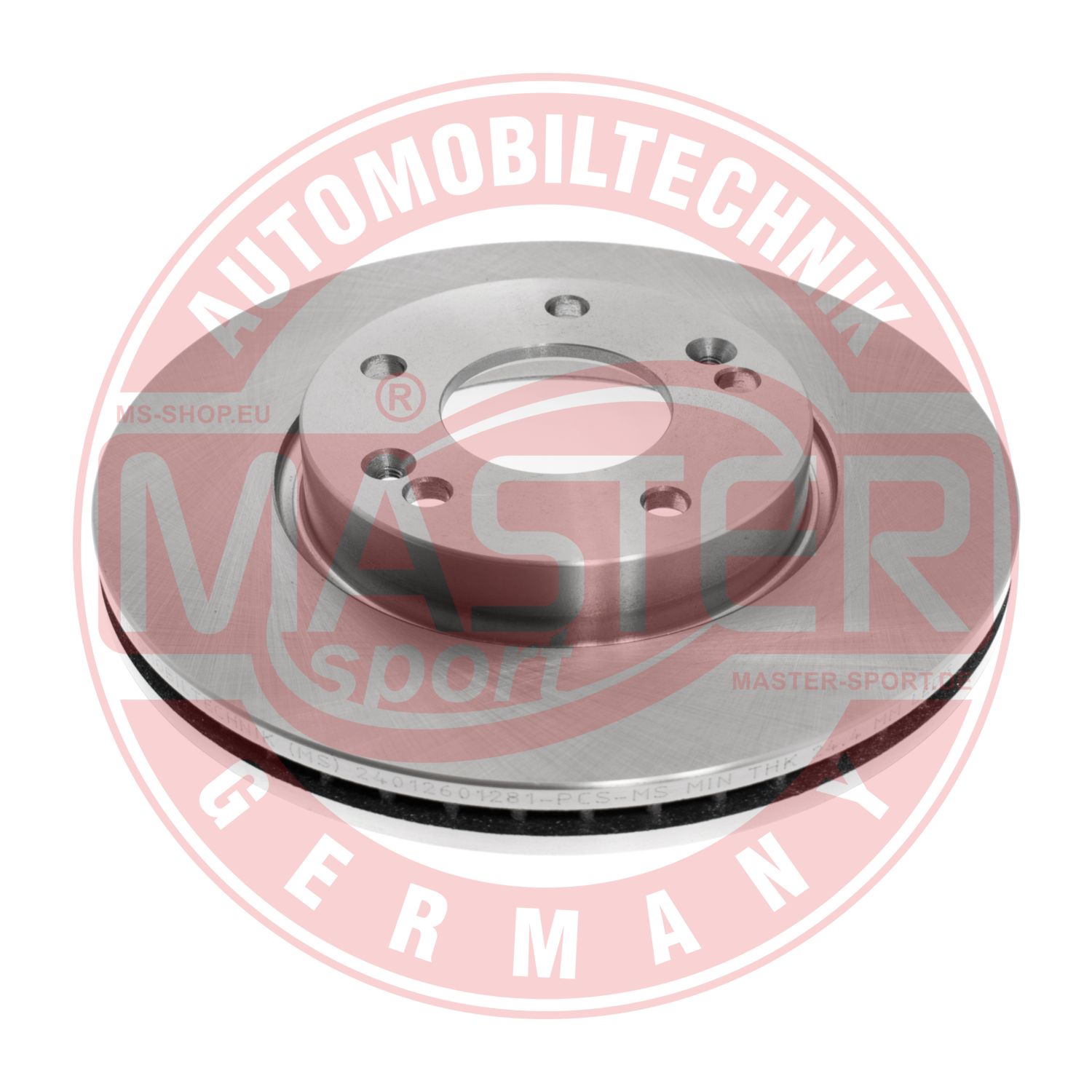 Disc frana MASTERSPORT GERMANY 24012601281-PCS-MS