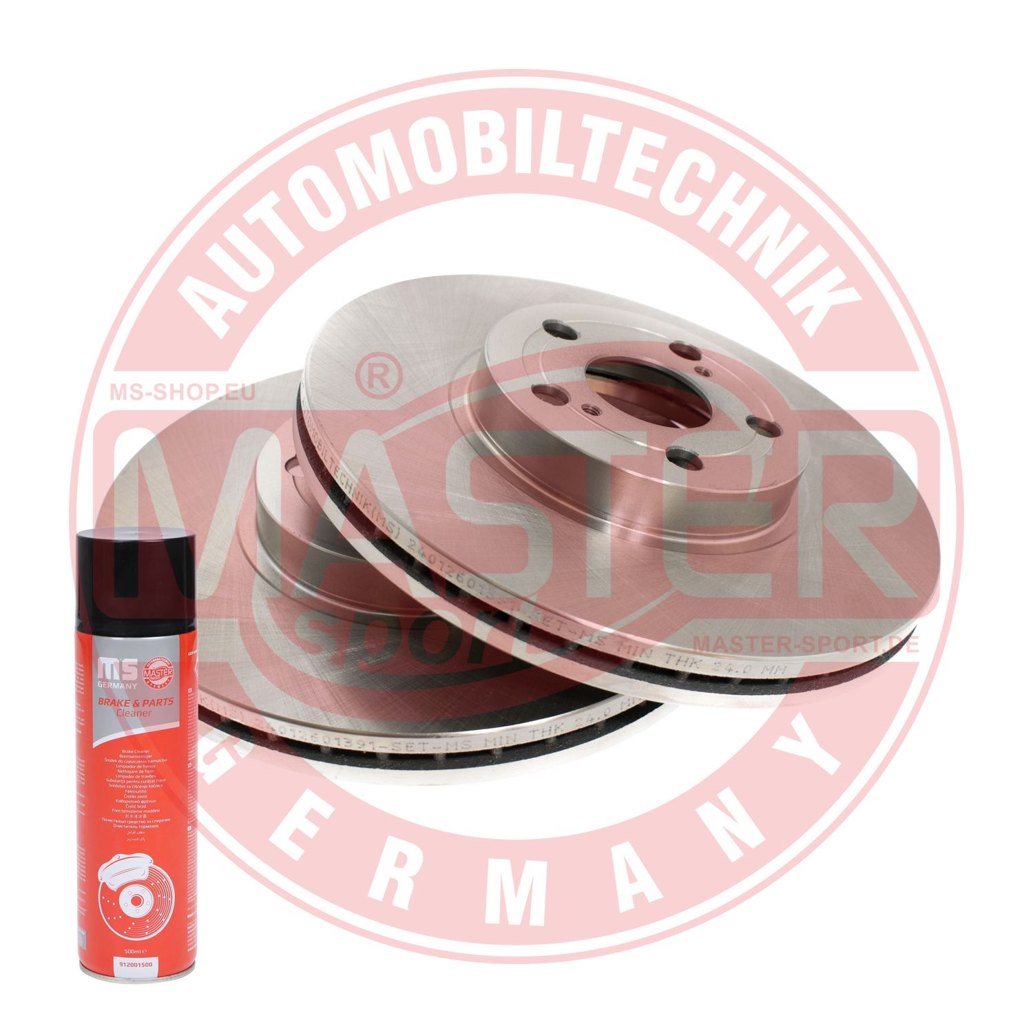 Disc frana MASTERSPORT GERMANY 24012601391-SET-MSP