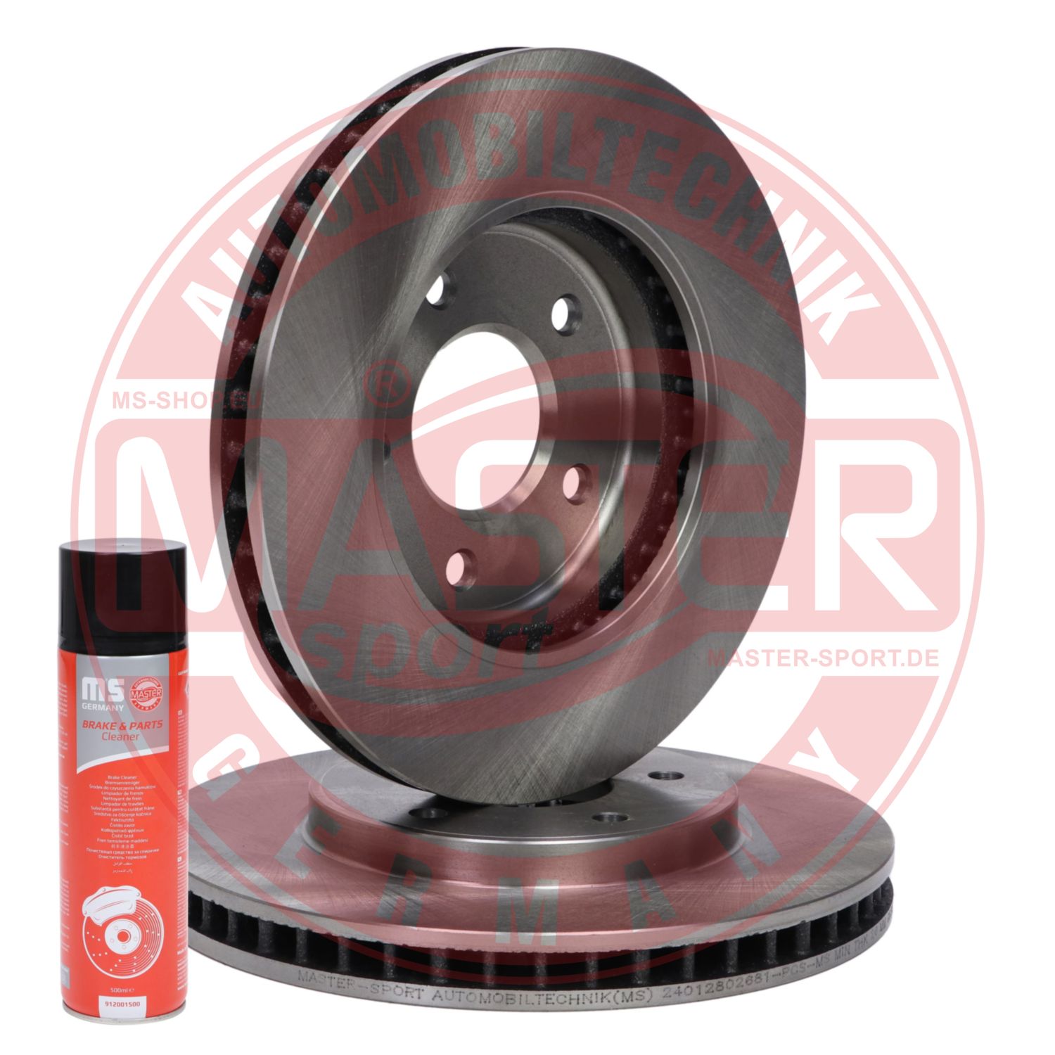 Disc frana MASTERSPORT GERMANY 24012802681-SET-MSP
