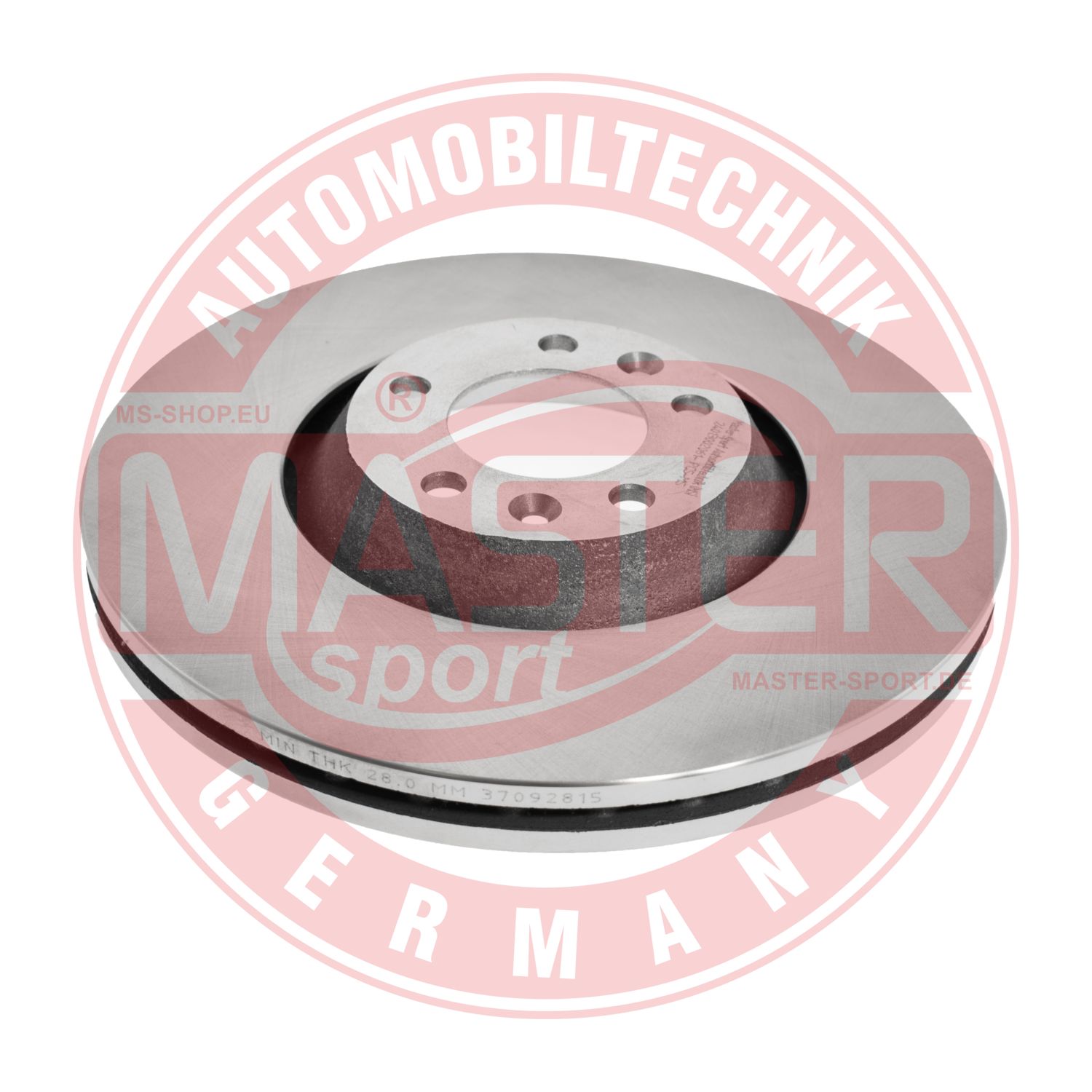 Disc frana MASTERSPORT GERMANY 24013002061-PCS-MS