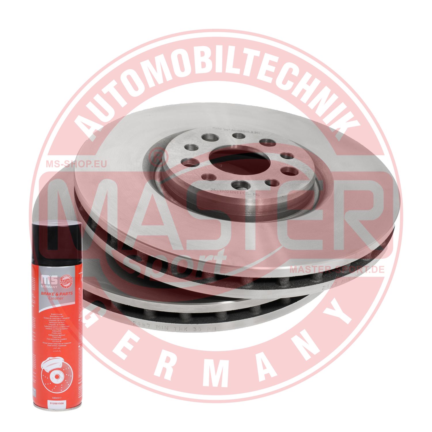 Disc frana MASTERSPORT GERMANY 24013201261-SET-MSP