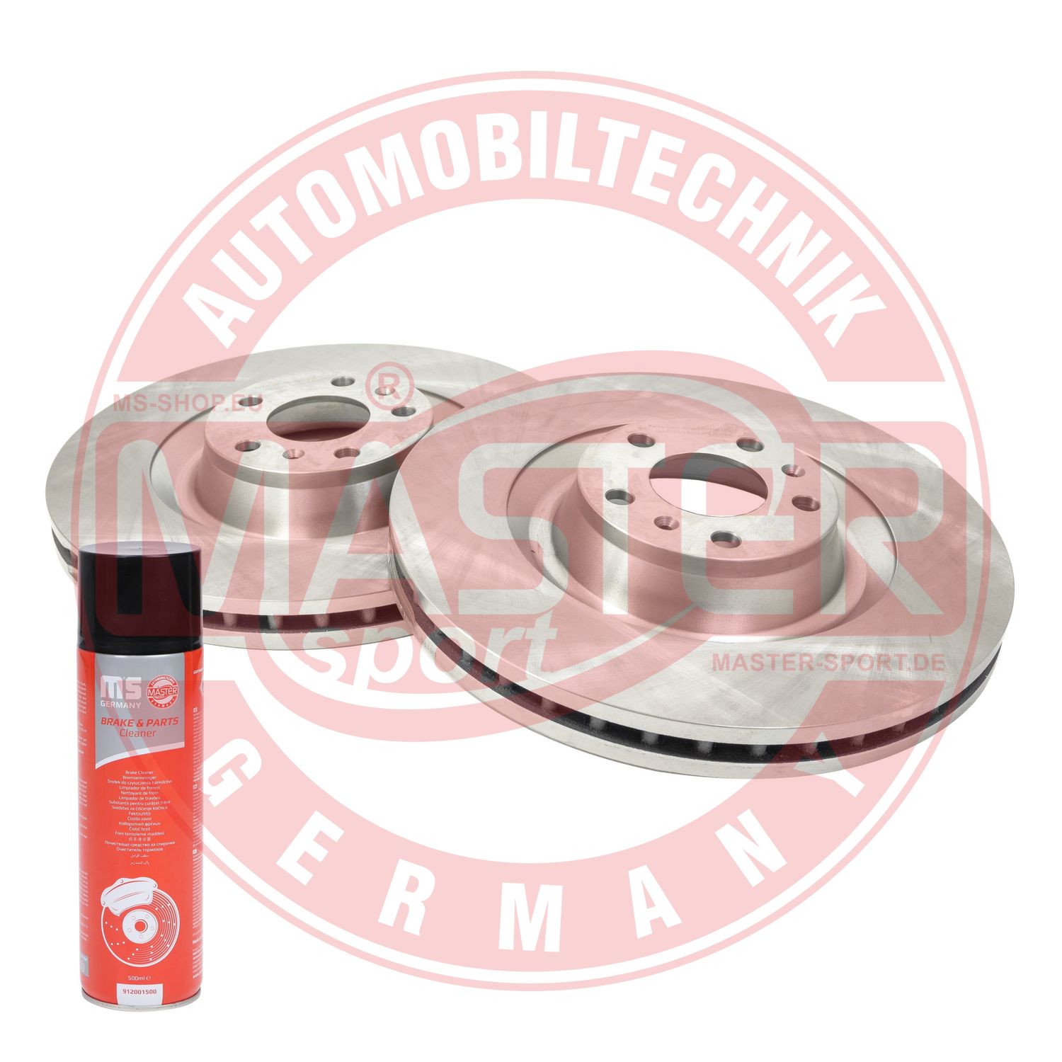 Disc frana VW PHAETON (3D1, 3D2, 3D3, 3D4, 3D6, 3D7, 3D8, 3D9) 5.0 V10 TDI 4motion  diesel 313 cai MASTERSPORT GERMANY 24013401001-SET-MSP
