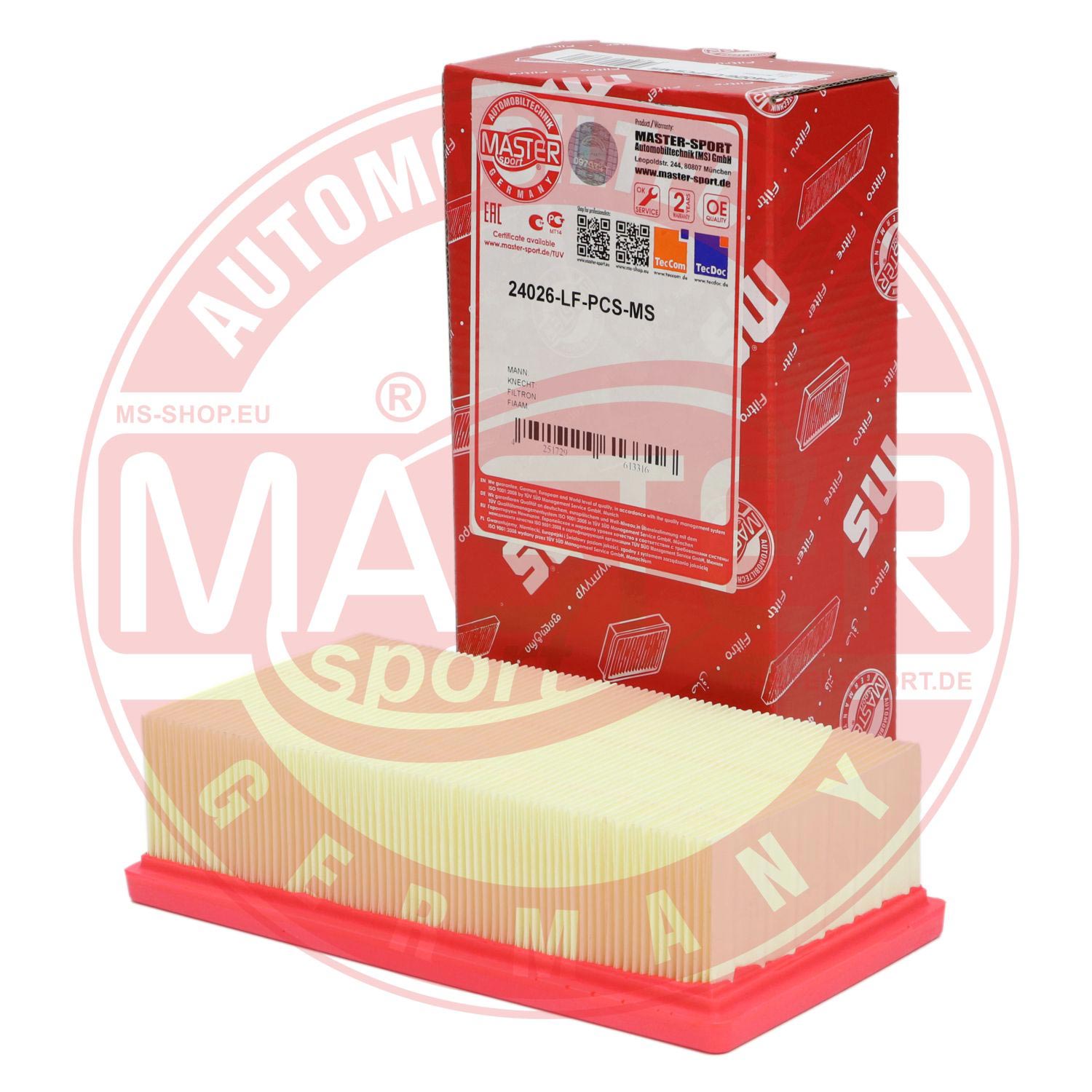 Filtru aer MASTERSPORT GERMANY 24026-LF-PCS-MS