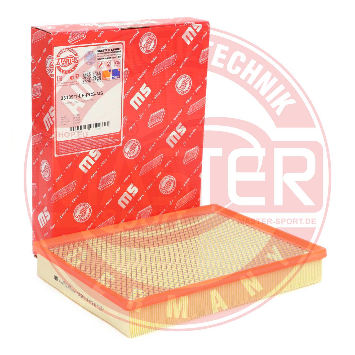 Filtru aer MASTERSPORT GERMANY 33189/1-LF-PCS-MS
