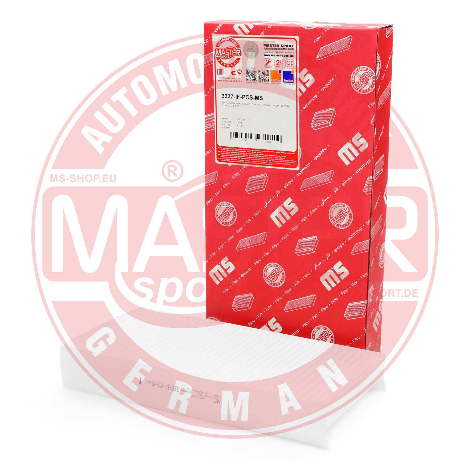 Filtru polen MASTERSPORT GERMANY 3337-IF-PCS-MS