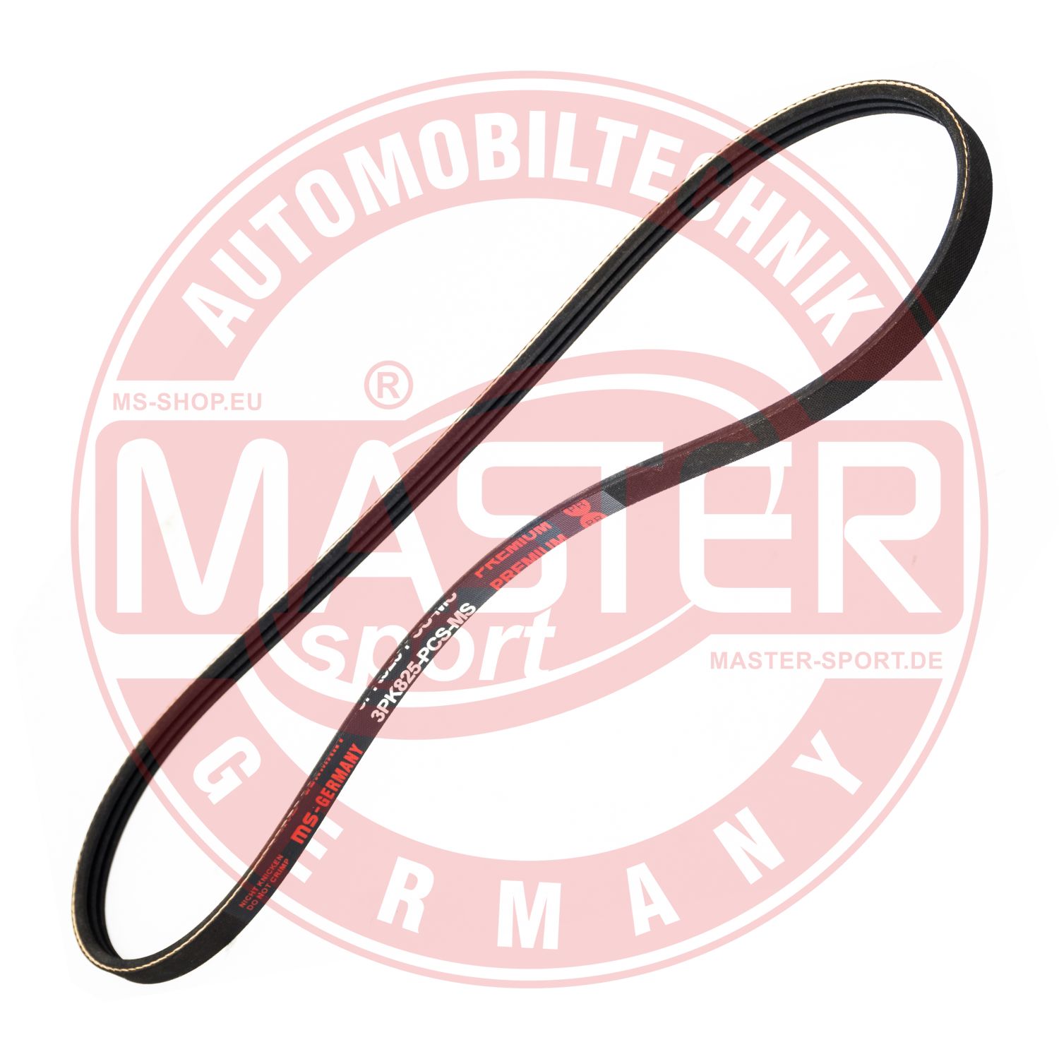 Curea transmisie cu caneluri MASTERSPORT GERMANY 3PK825-PCS-MS