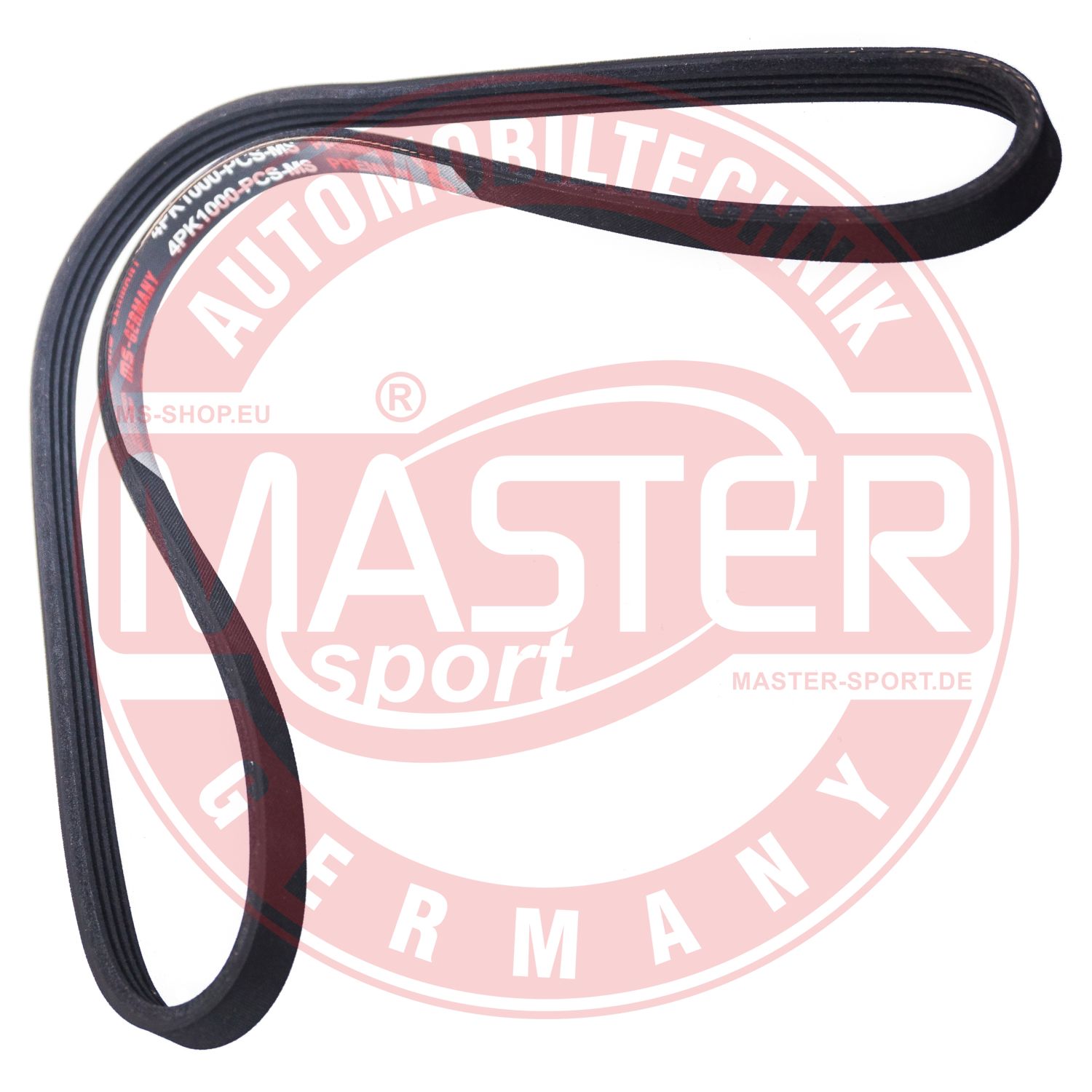 Curea transmisie cu caneluri MASTERSPORT GERMANY 4PK1000-PCS-MS