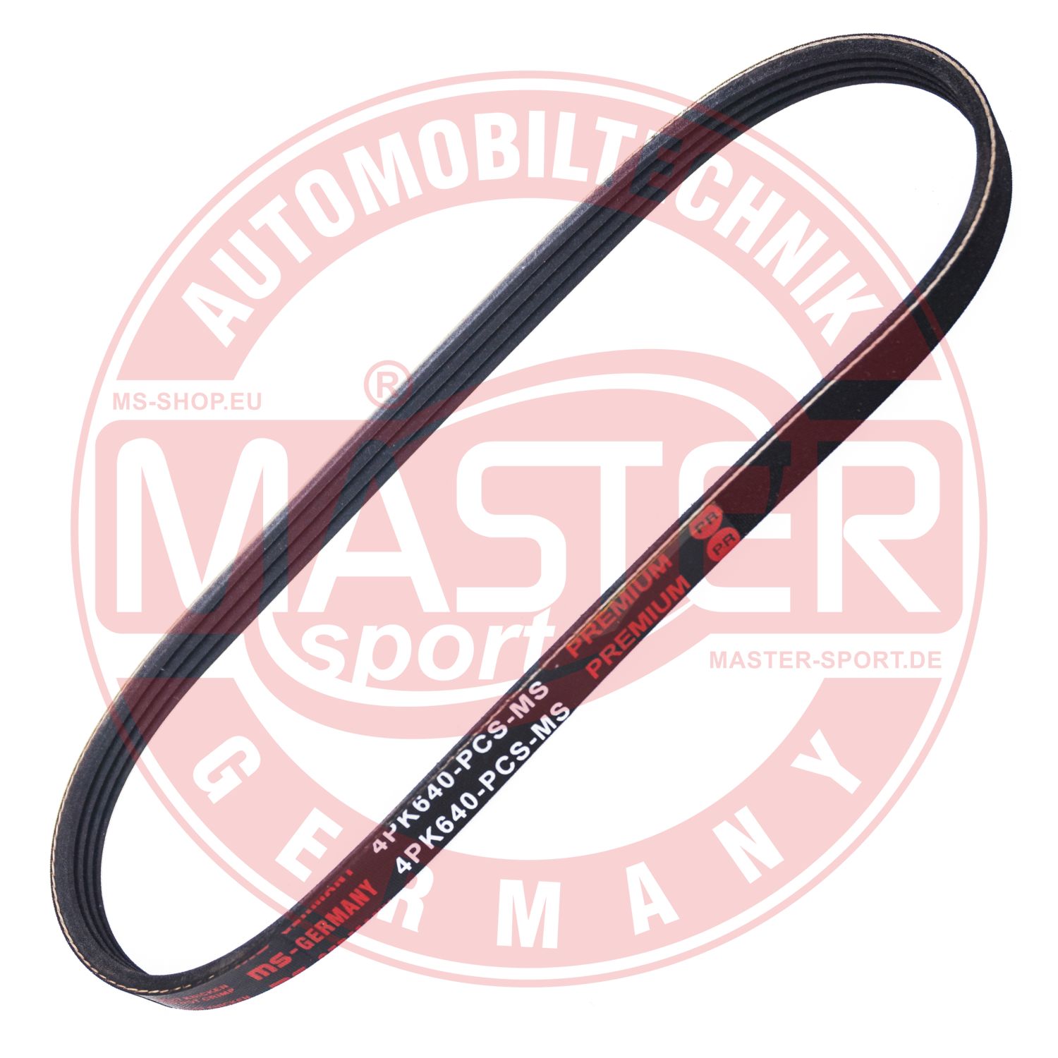Curea transmisie cu caneluri MASTERSPORT GERMANY 4PK640-PCS-MS
