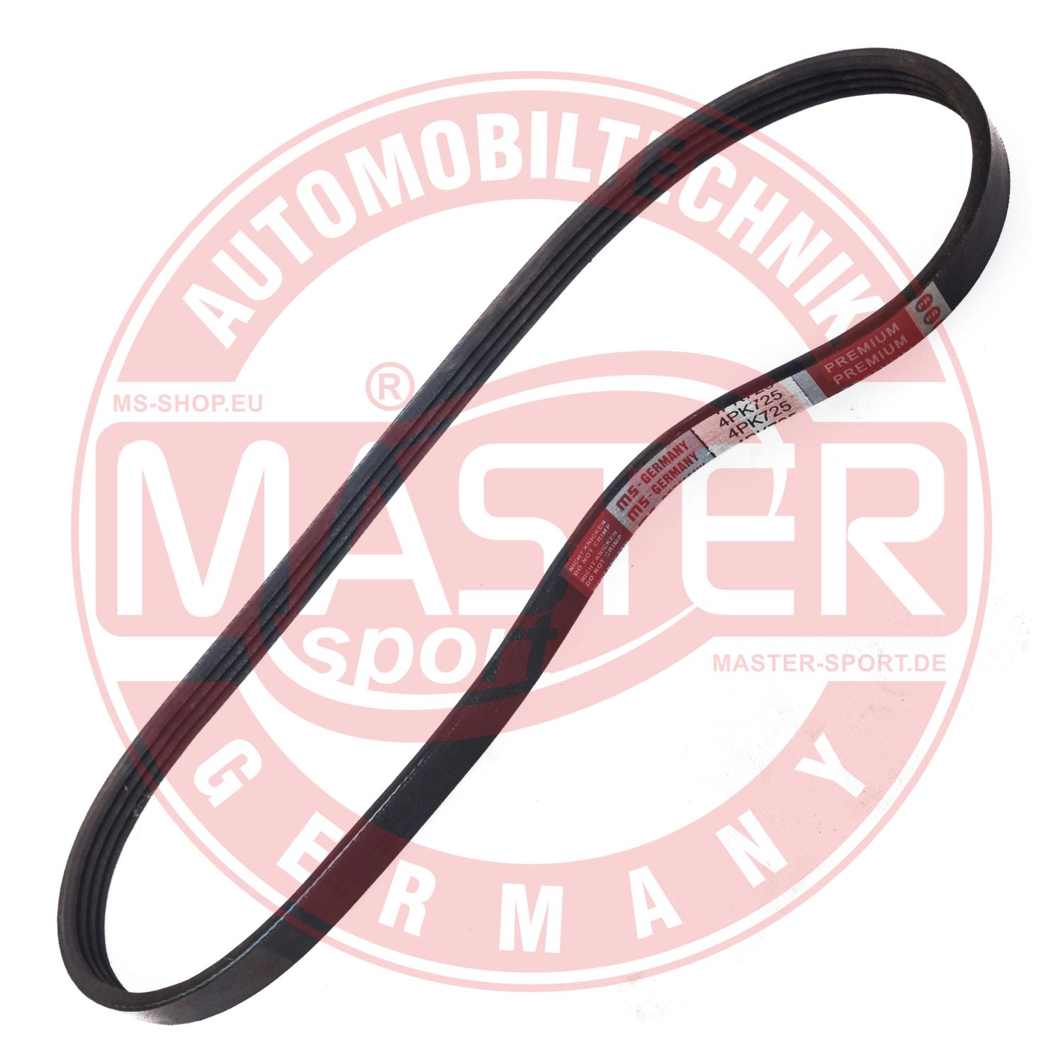 Curea transmisie cu caneluri MASTERSPORT GERMANY 4PK720-PCS-MS
