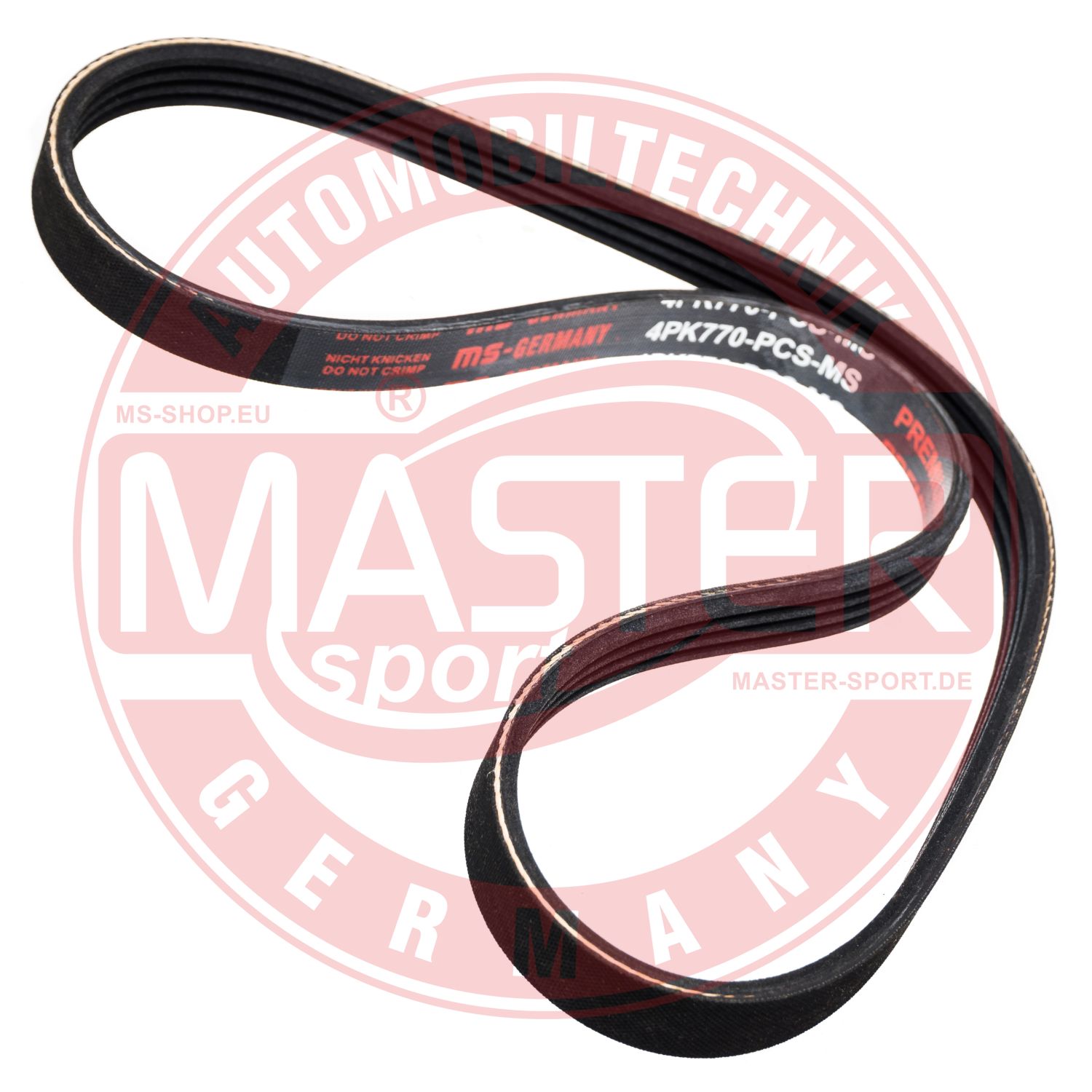 Curea transmisie cu caneluri MASTERSPORT GERMANY 4PK770-PCS-MS