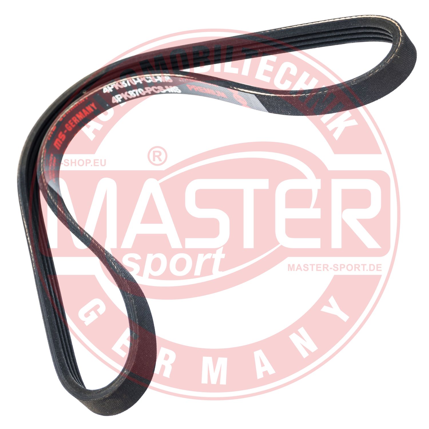 Curea transmisie cu caneluri MASTERSPORT GERMANY 4PK870-PCS-MS