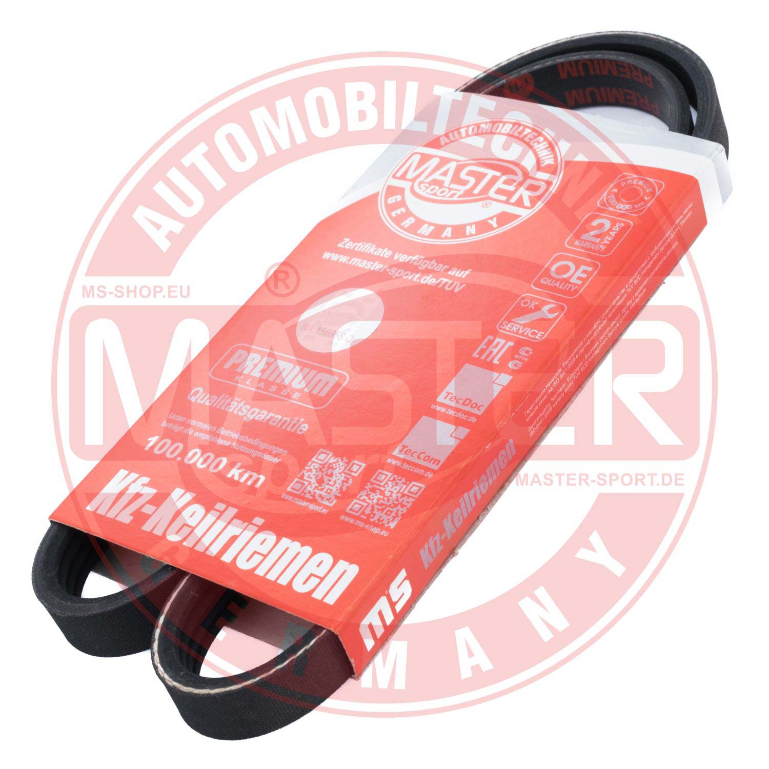 Curea transmisie cu caneluri MASTERSPORT GERMANY 4PK890-PCS-MS