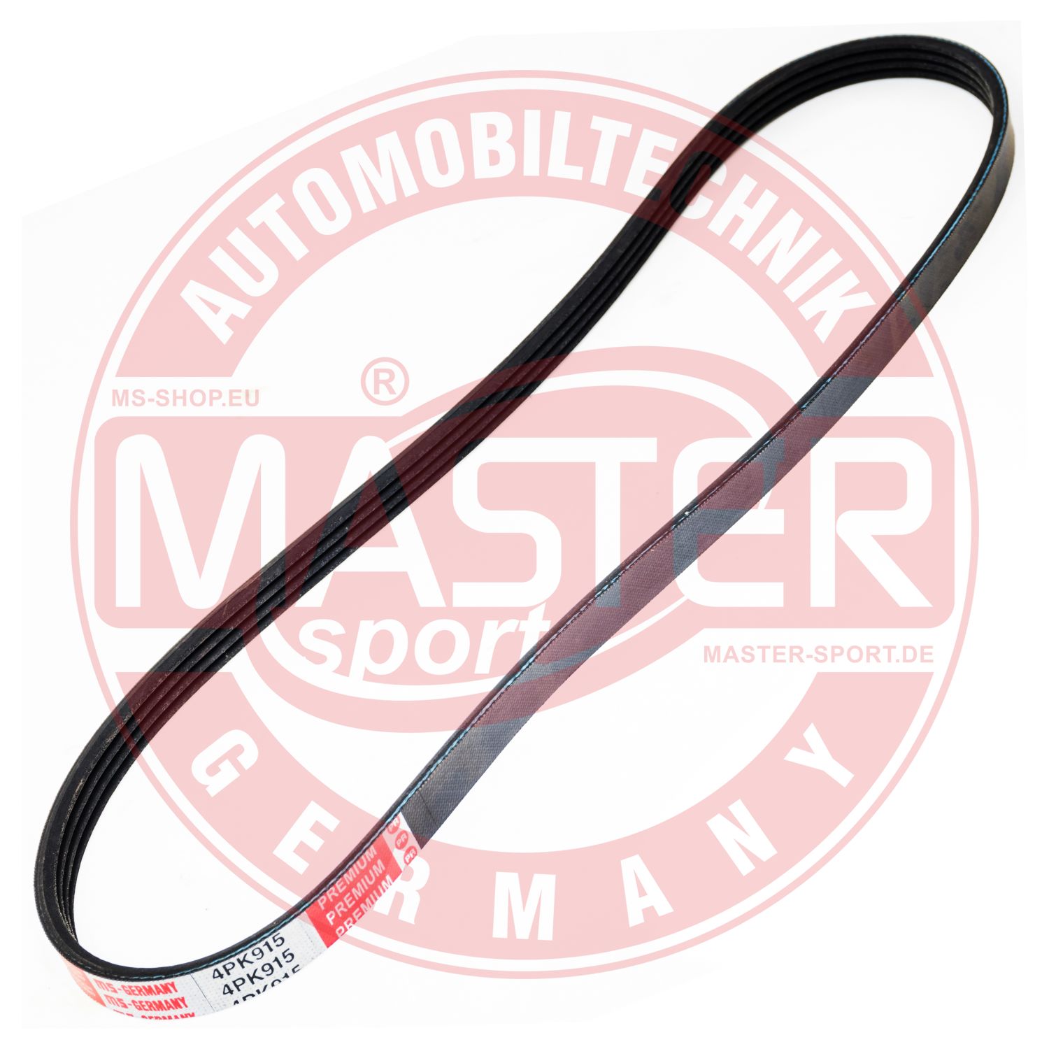 Curea transmisie cu caneluri MASTERSPORT GERMANY 4PK915-PCS-MS