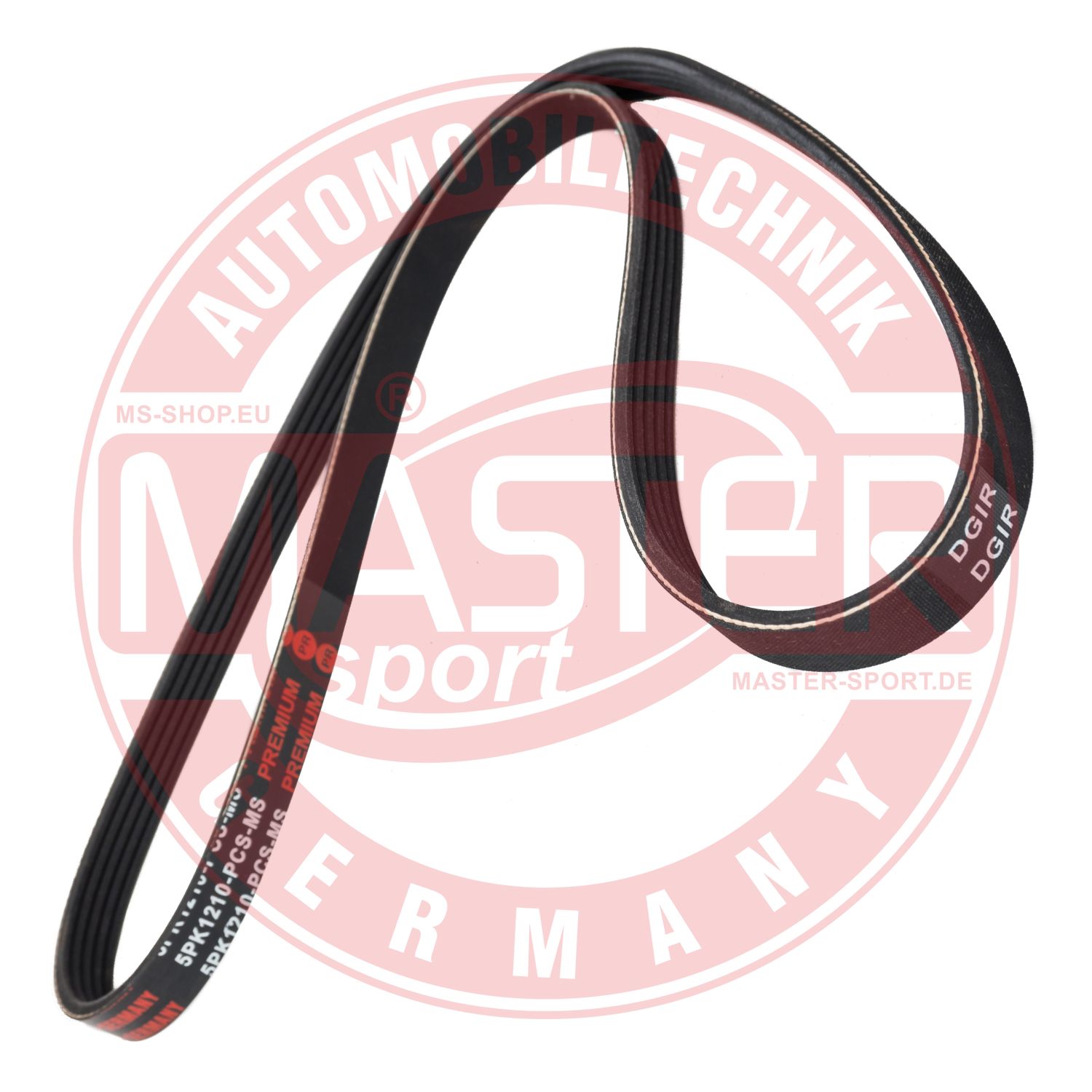 Curea transmisie cu caneluri MASTERSPORT GERMANY 5PK1210-PCS-MS
