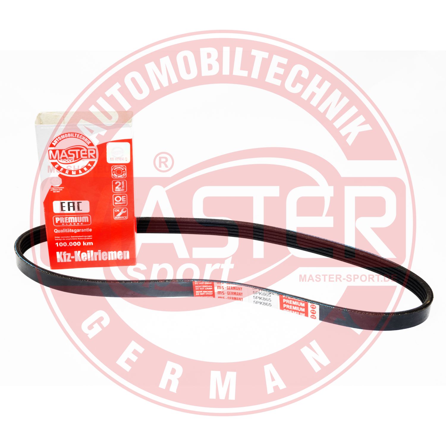 Curea transmisie cu caneluri MASTERSPORT GERMANY 5PK860-PCS-MS