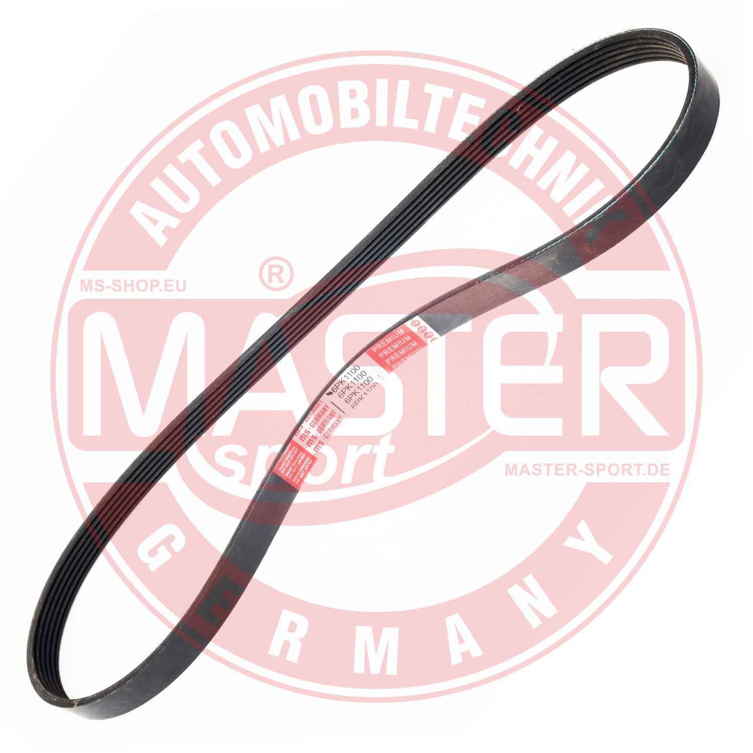 Curea transmisie cu caneluri MASTERSPORT GERMANY 6PK1100-PCS-MS