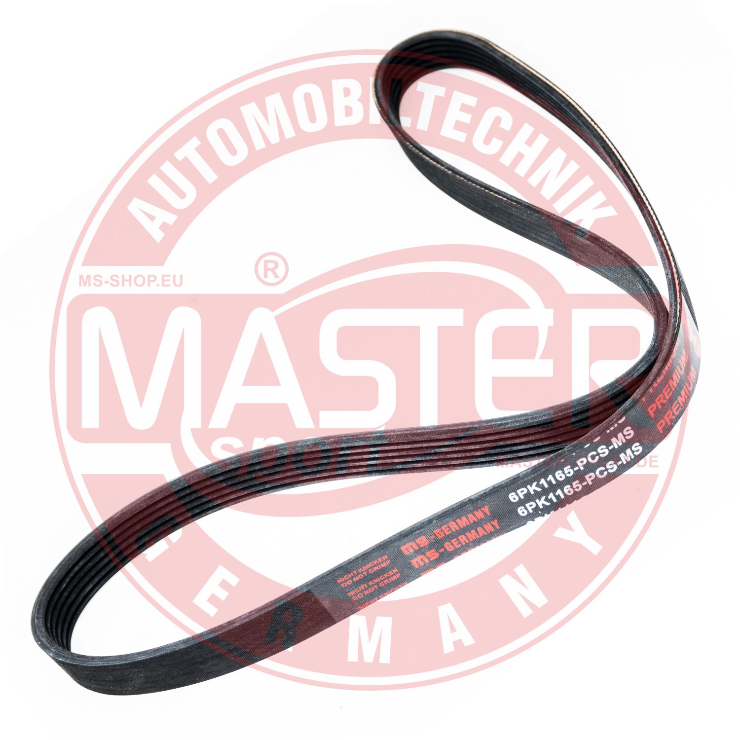 Curea transmisie cu caneluri MASTERSPORT GERMANY 6PK1165-PCS-MS