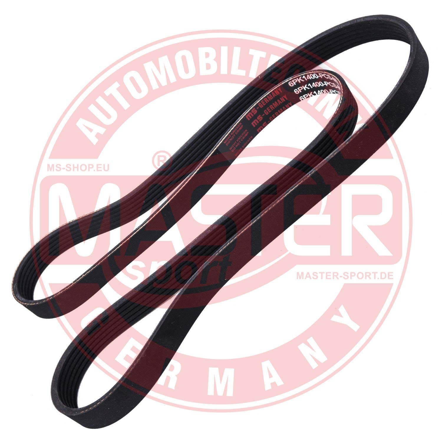 Curea transmisie cu caneluri MASTERSPORT GERMANY 6PK1400-PCS-MS