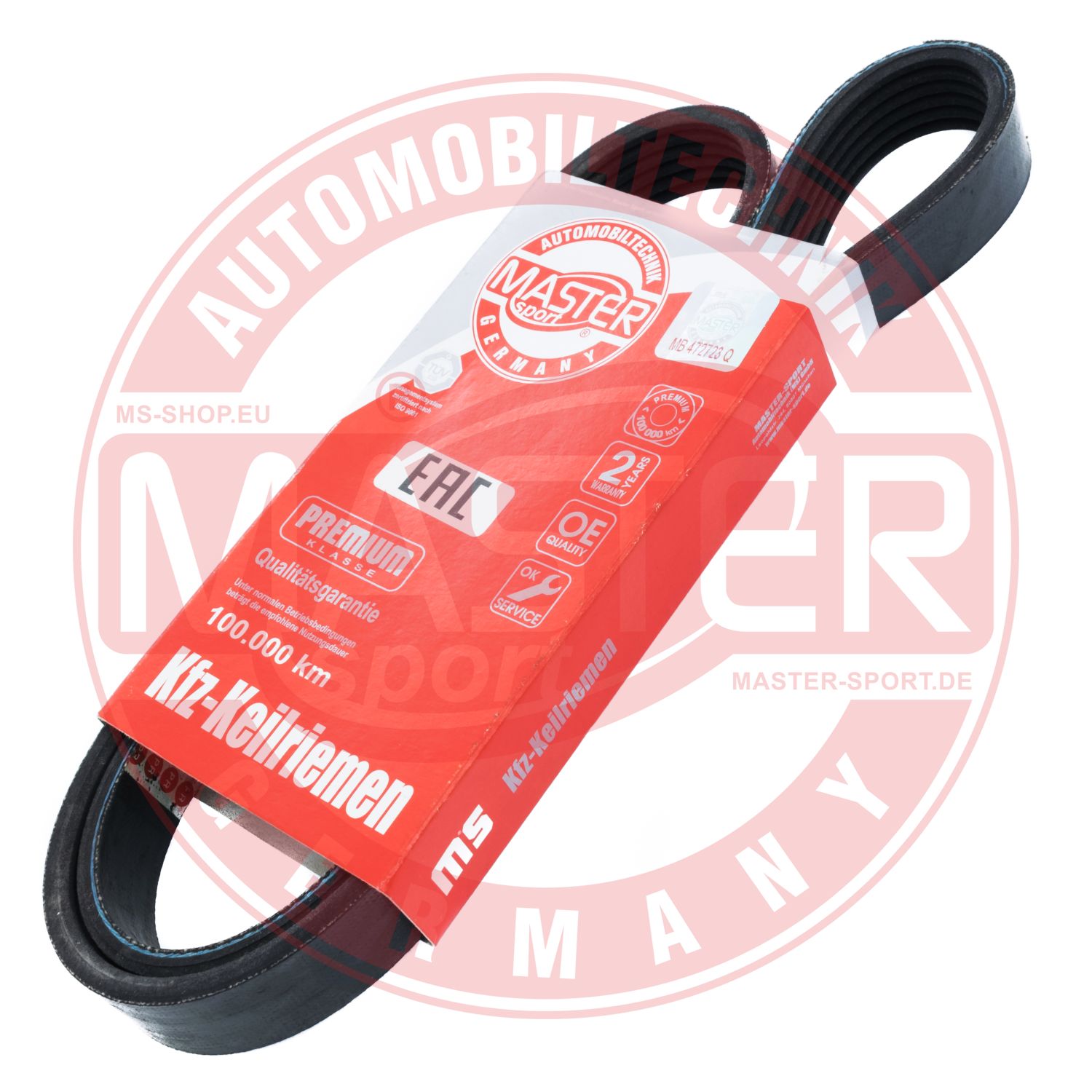 Curea transmisie cu caneluri MASTERSPORT GERMANY 6PK1500-PCS-MS