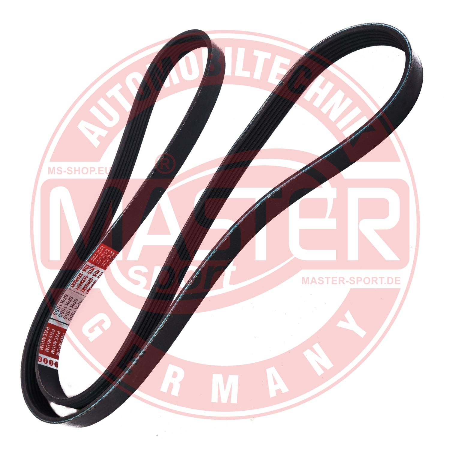 Curea transmisie cu caneluri MASTERSPORT GERMANY 6PK1550-PCS-MS