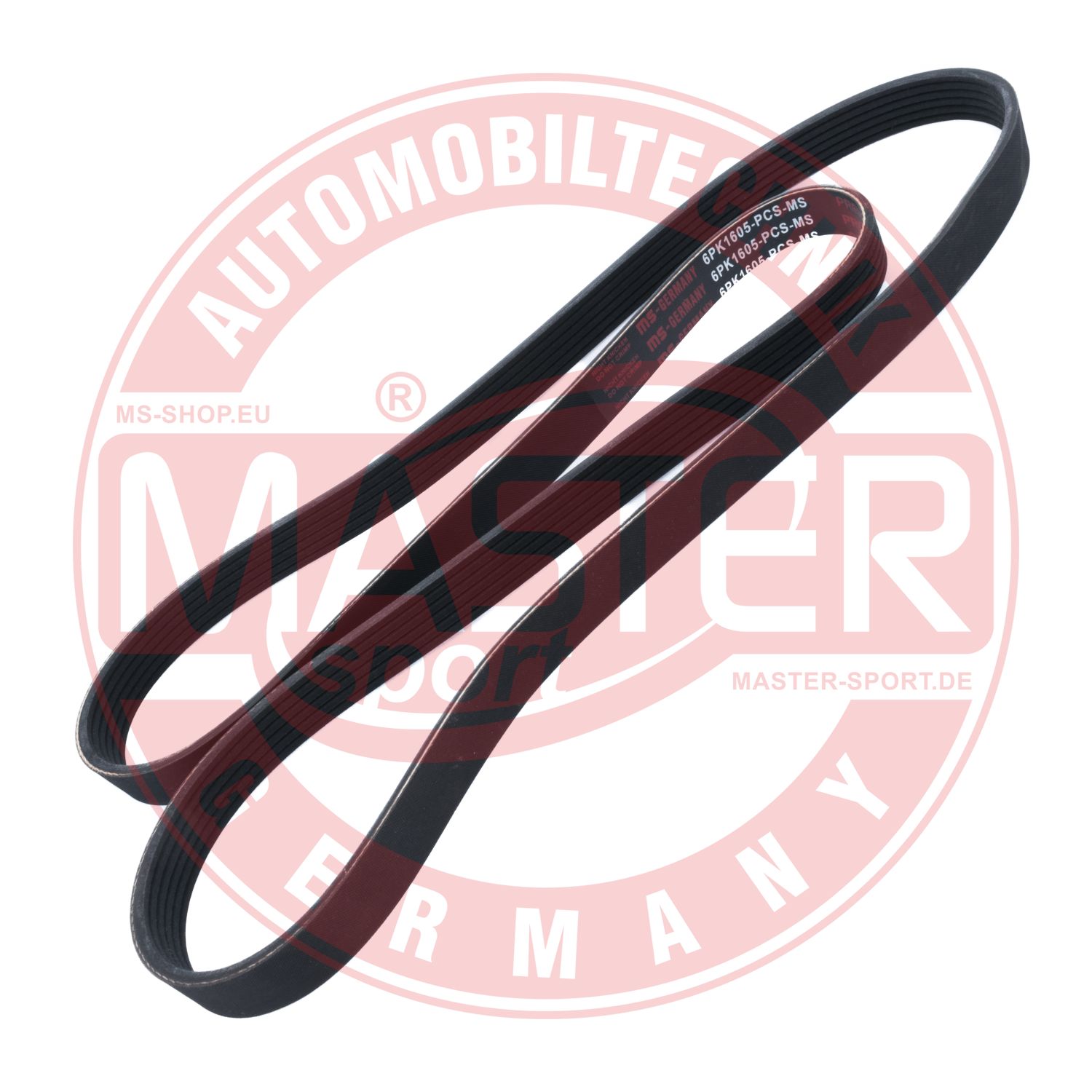 Curea transmisie cu caneluri MASTERSPORT GERMANY 6PK1605-PCS-MS