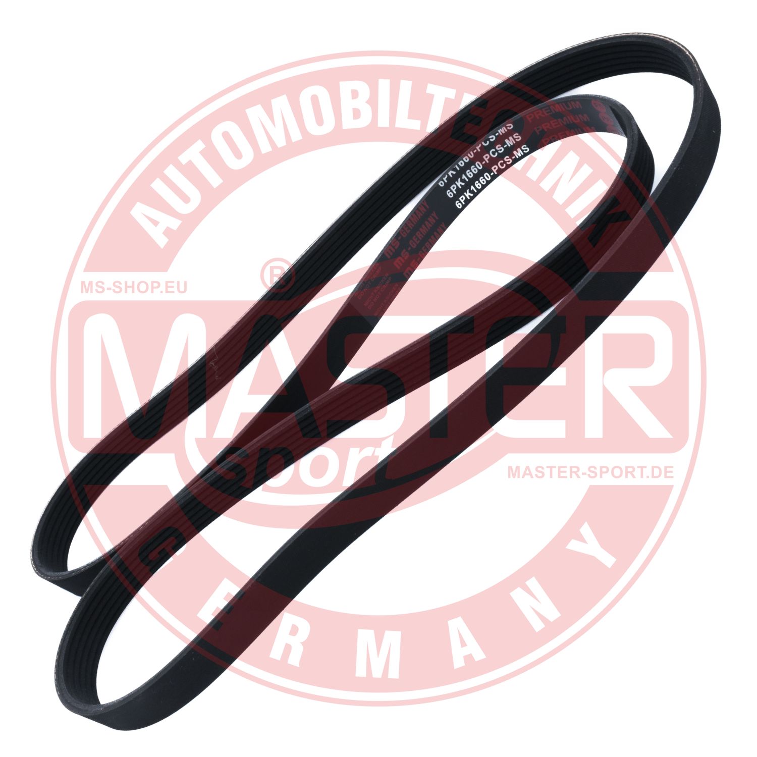 Curea transmisie cu caneluri MASTERSPORT GERMANY 6PK1660-PCS-MS