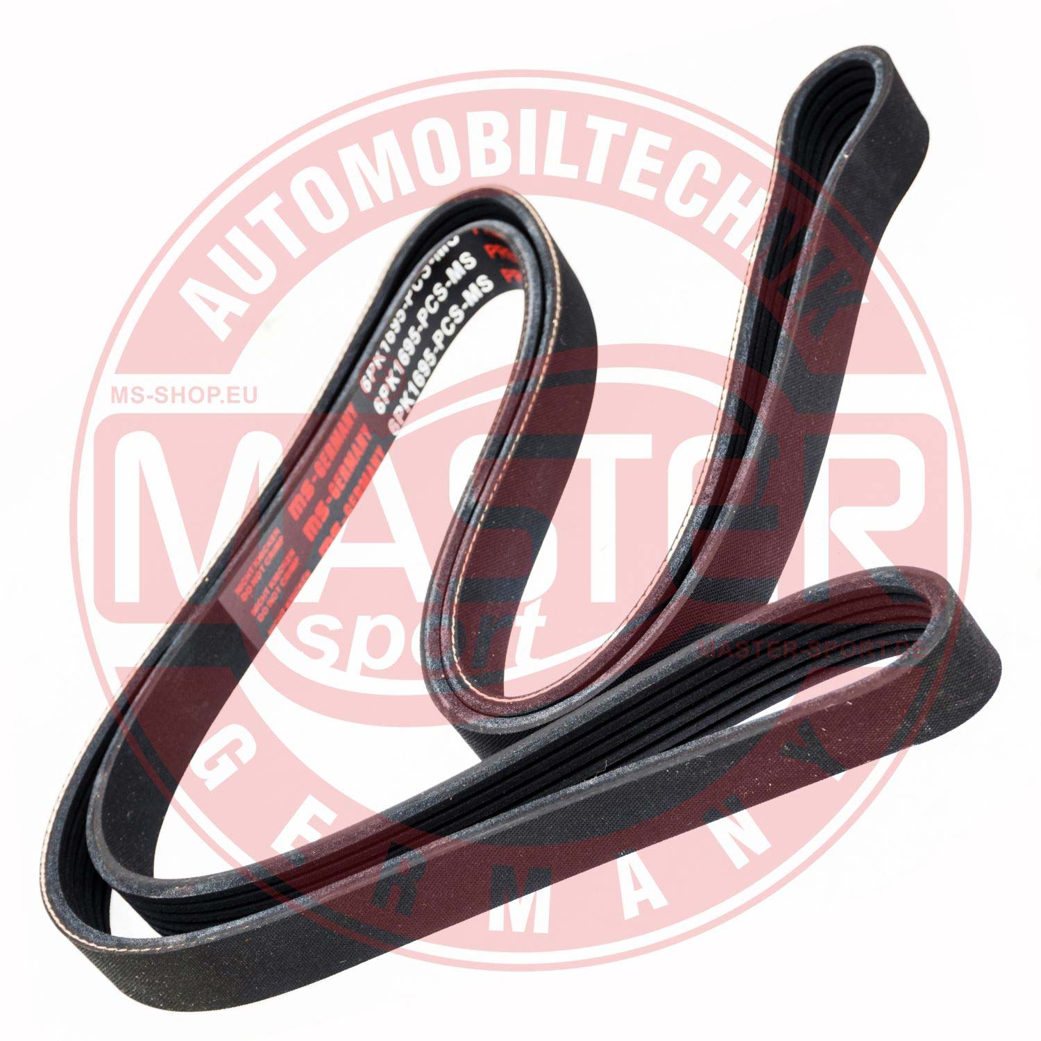 Curea transmisie cu caneluri MASTERSPORT GERMANY 6PK1695-PCS-MS