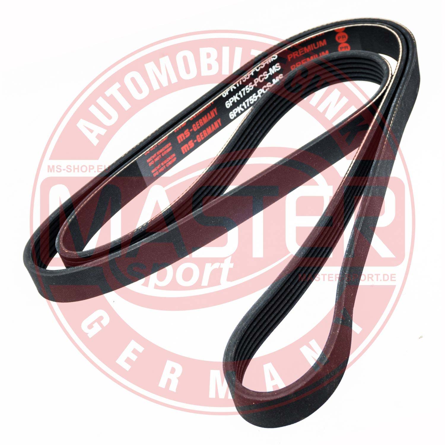 Curea transmisie cu caneluri MASTERSPORT GERMANY 6PK1755-PCS-MS