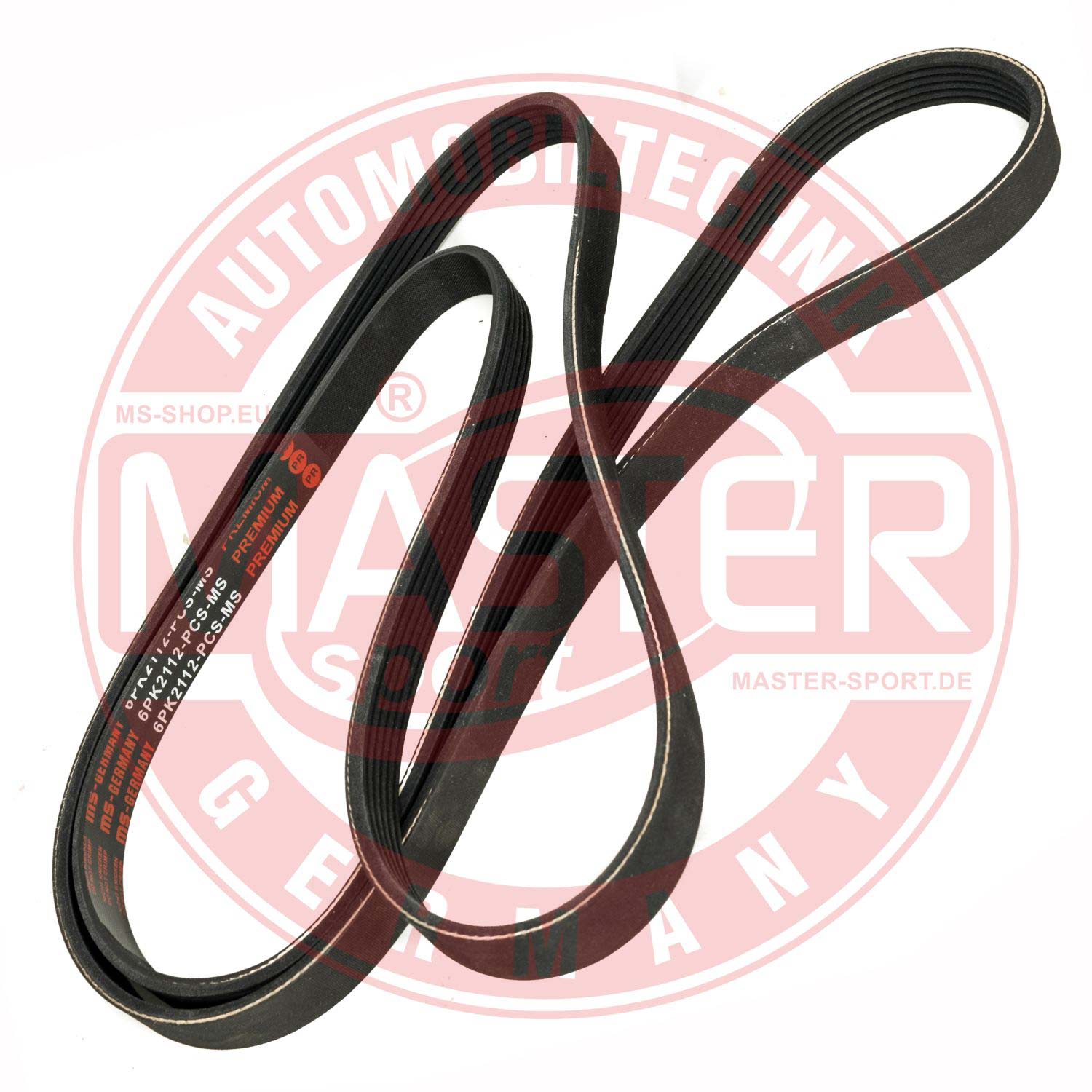 Curea transmisie cu caneluri MASTERSPORT GERMANY 6PK2112-PCS-MS