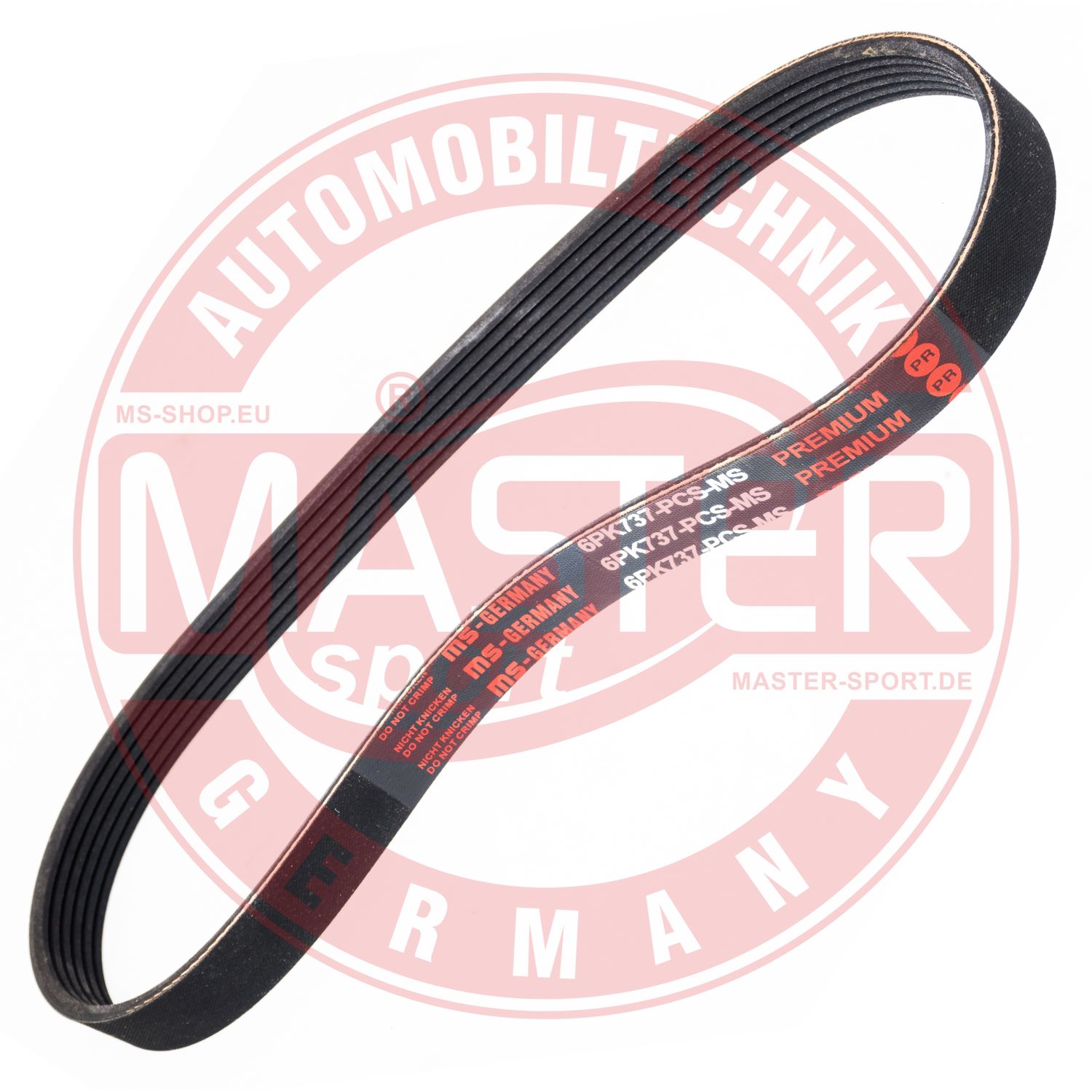 Curea transmisie cu caneluri MASTERSPORT GERMANY 6PK737-PCS-MS