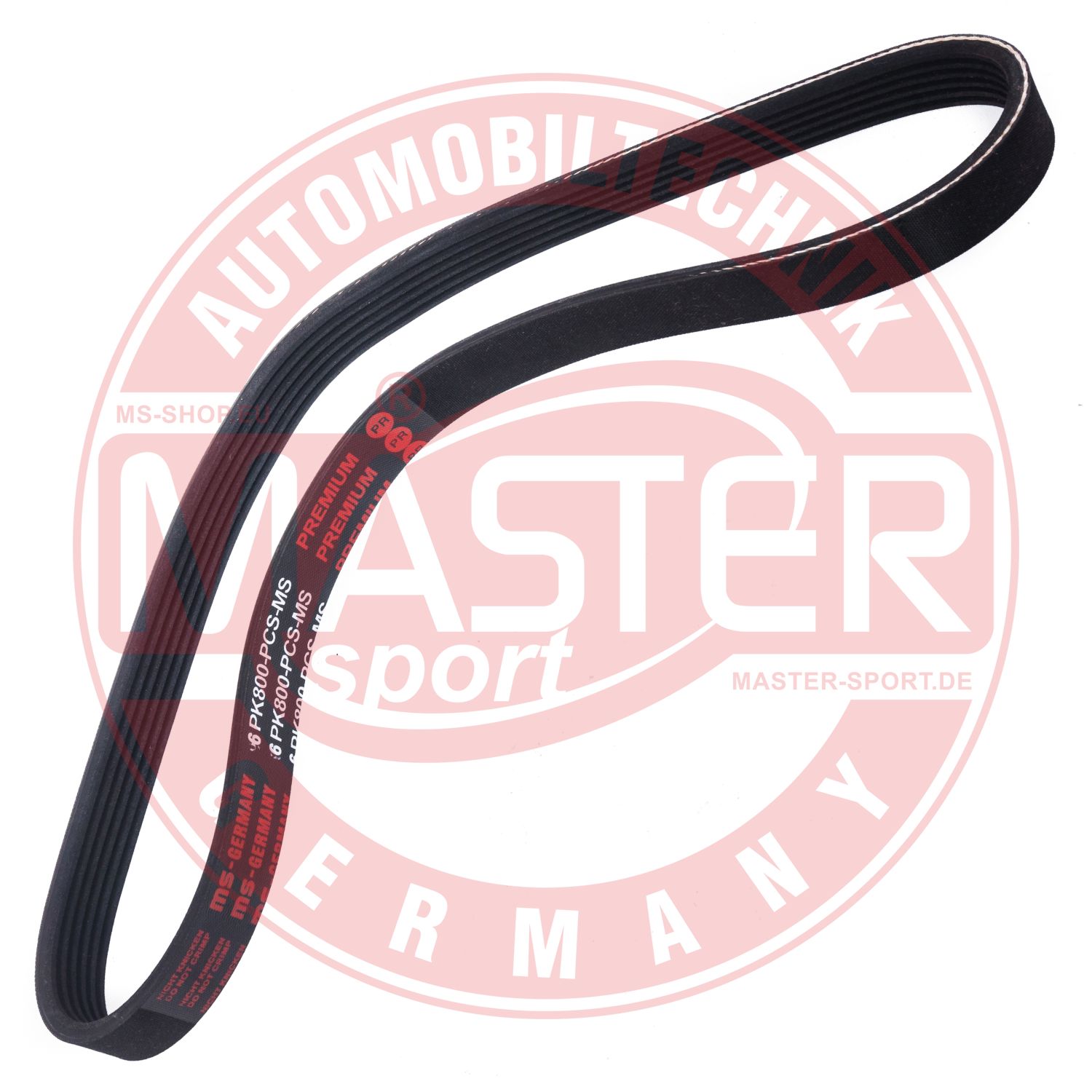 Curea transmisie cu caneluri MASTERSPORT GERMANY 6PK800-PCS-MS